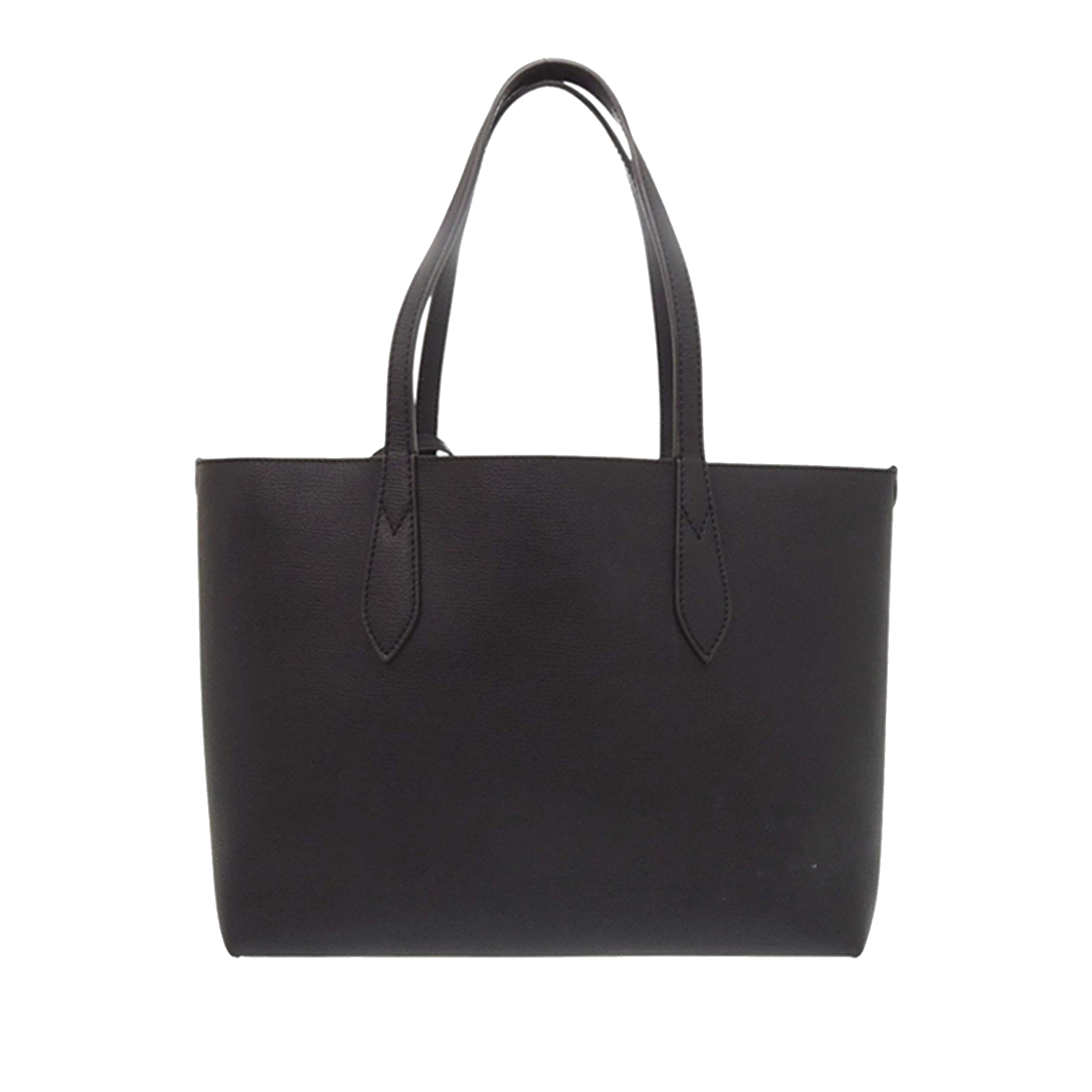 Burberry Haymarket Check Coated Canvas Reversible Tote, från Luxclusif, i färgen black. Klicka för att öppna bilden i stort format