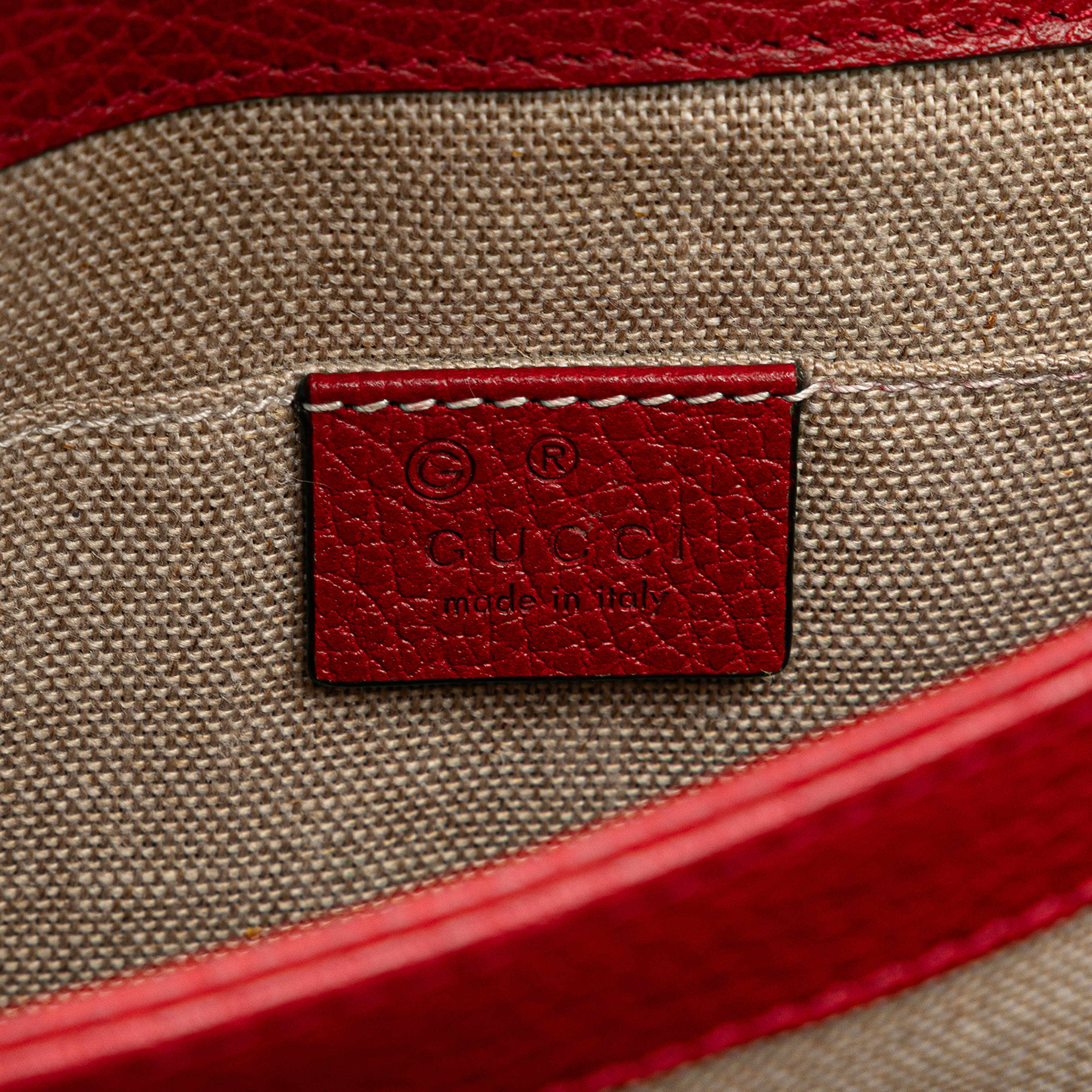 Gucci Small Dollar Calfskin Interlocking G Crossbody