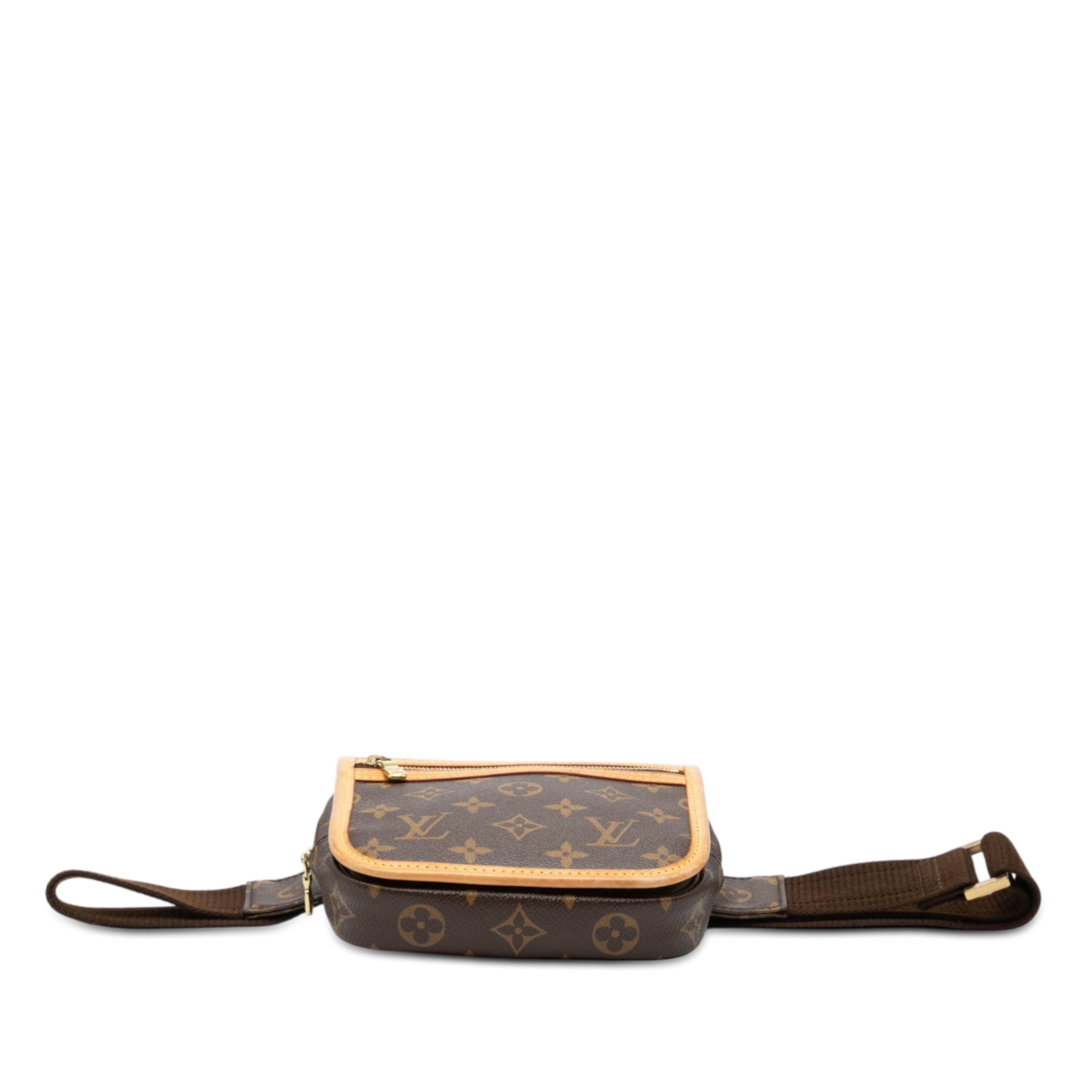 Louis Vuitton Monogram Bosphore Belt Bag, från Luxclusif, i färgen brown. Klicka för att öppna bilden i stort format