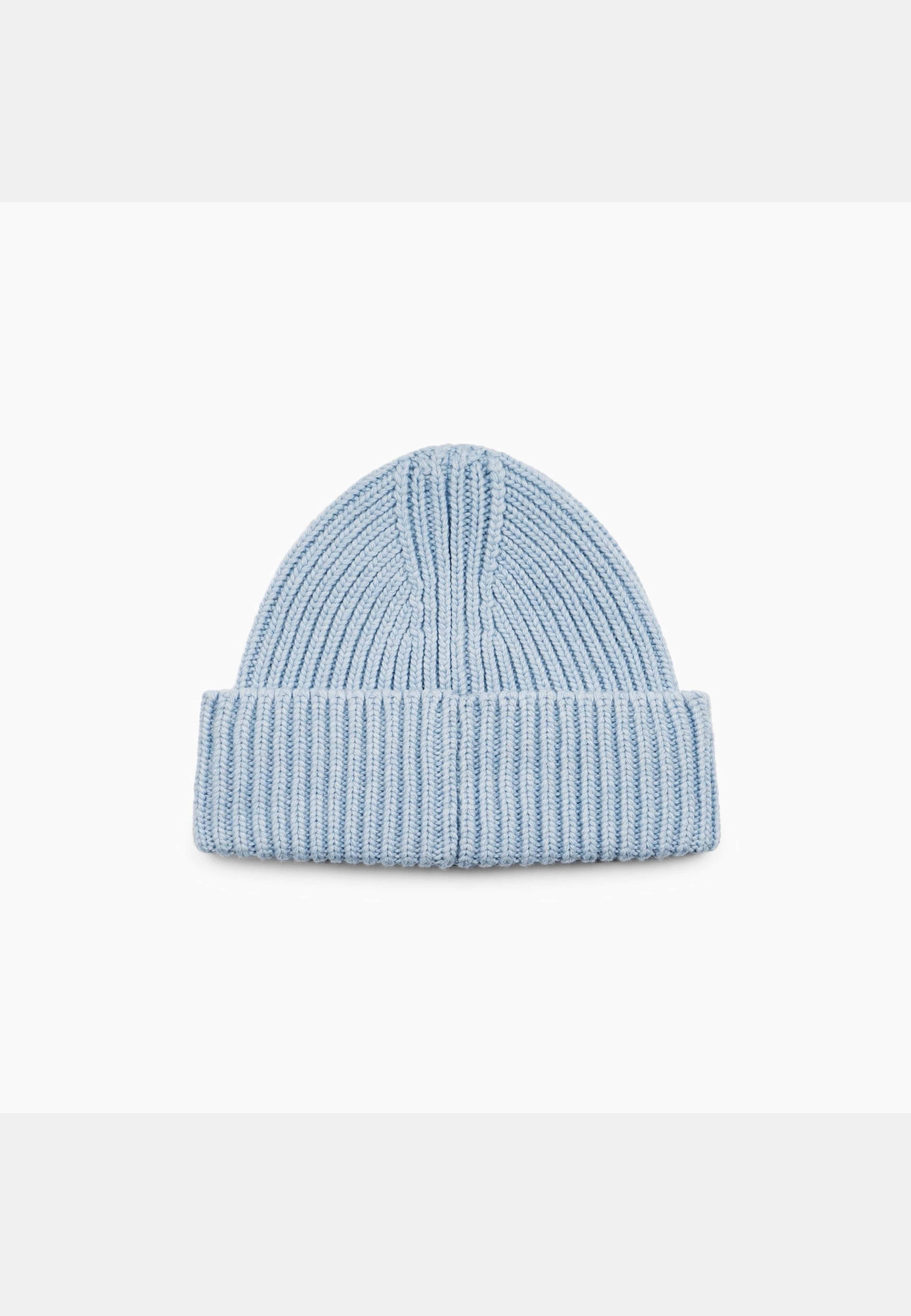 Soft Knit Beanie, från Acqua Limone, i färgen ice blue. Klicka för att öppna bilden i stort format
