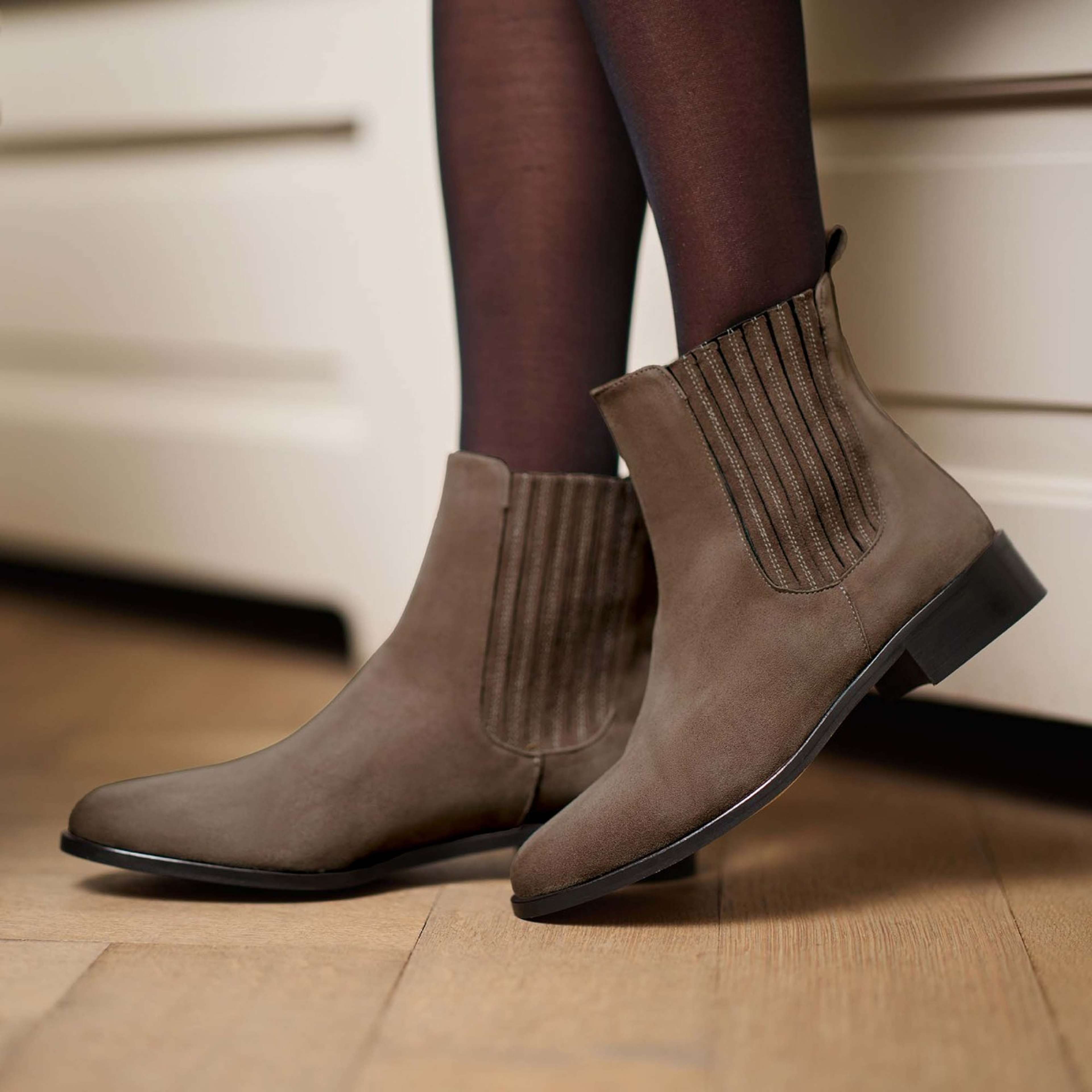 Vendôme Läder/mocka Chelsea Boots