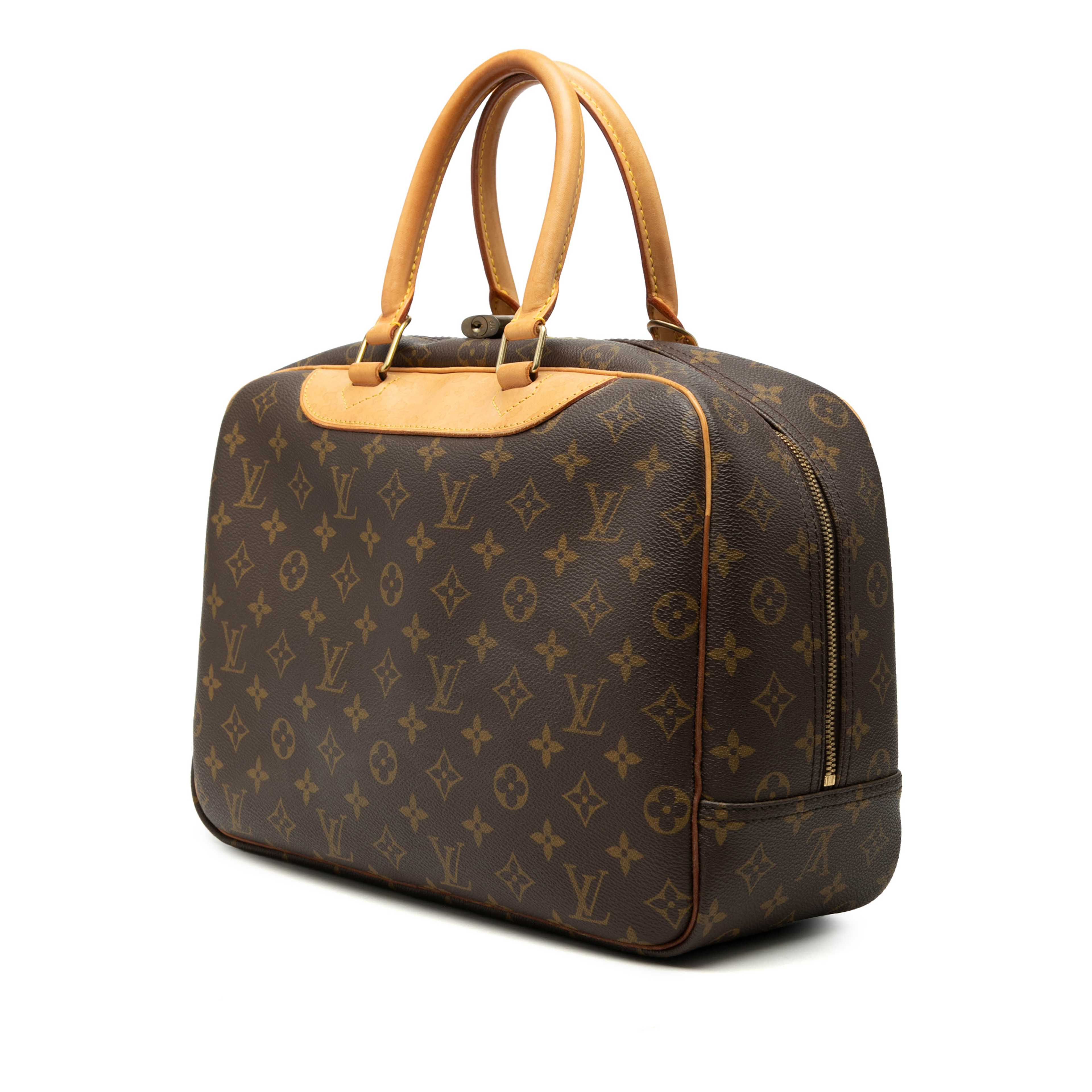 Louis Vuitton Monogram Deauville, från Luxclusif, i färgen brown. Klicka för att öppna bilden i stort format