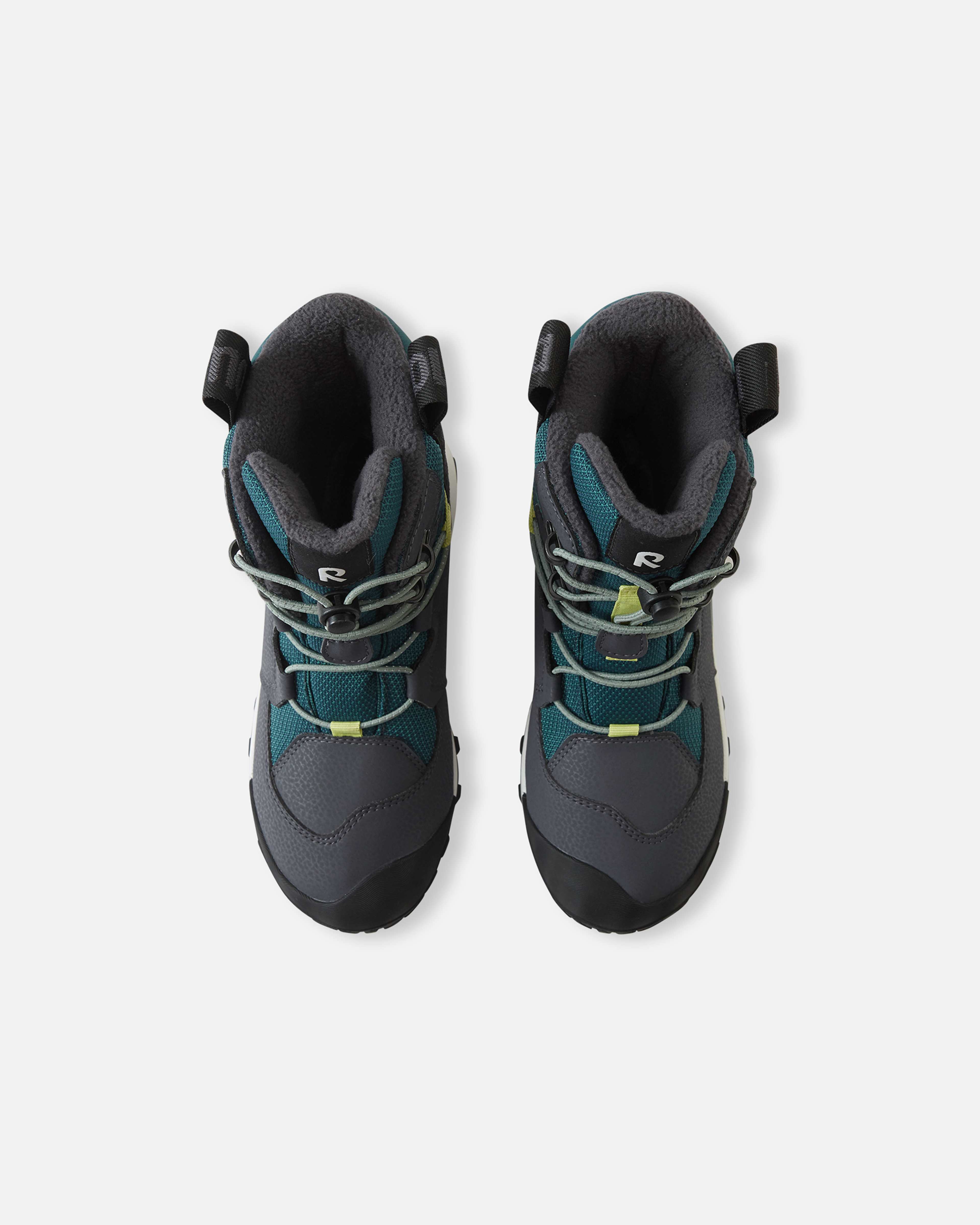 Reimatec Vinterstövlar Finlander, från Reima, i färgen dark teal. Klicka för att öppna bilden i stort format