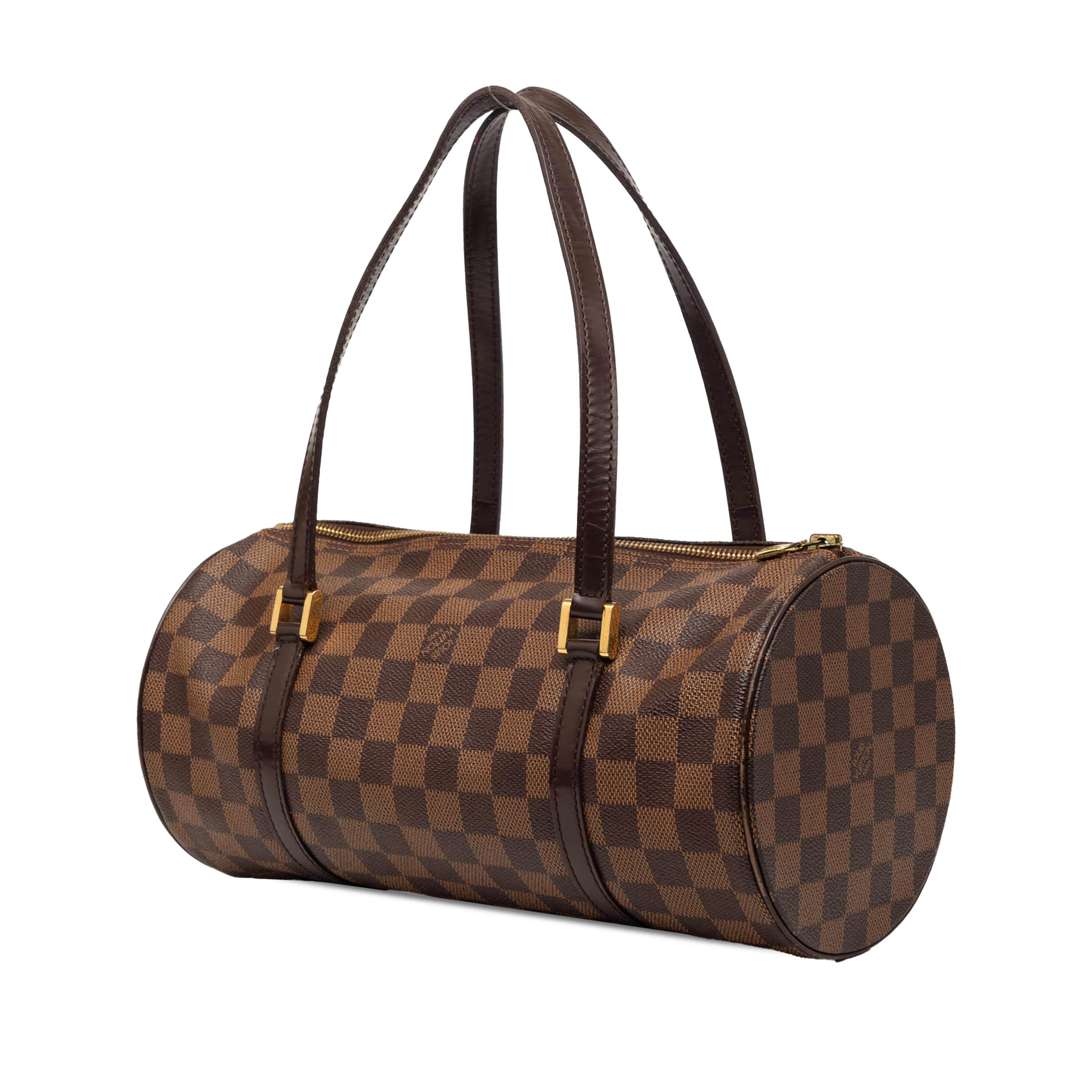 Louis Vuitton Damier Ebene Papillon 30, från Luxclusif, i färgen brown. Klicka för att öppna bilden i stort format