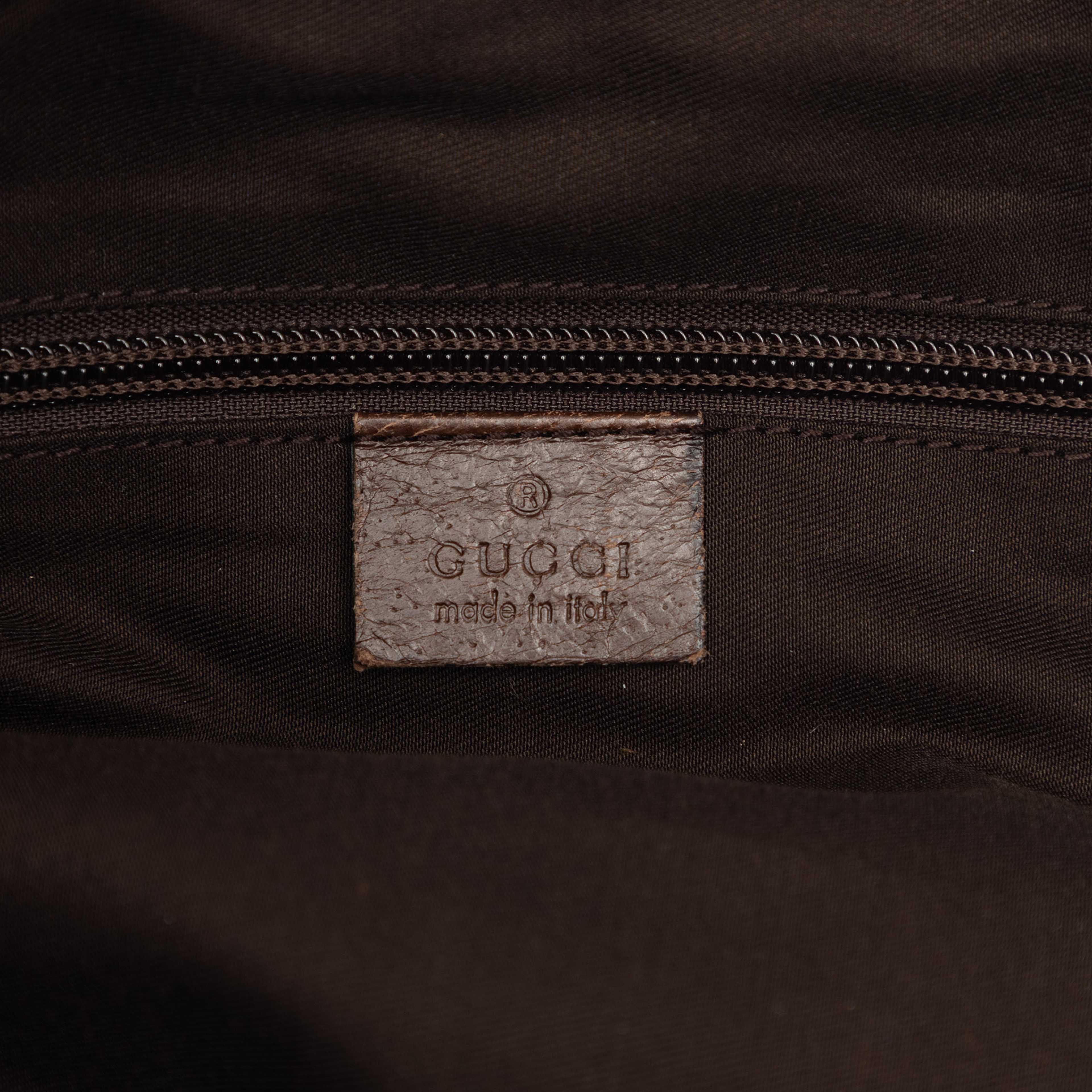 Gucci Gg Canvas Web Tote, från Luxclusif, i färgen beige. Klicka för att öppna bilden i stort format