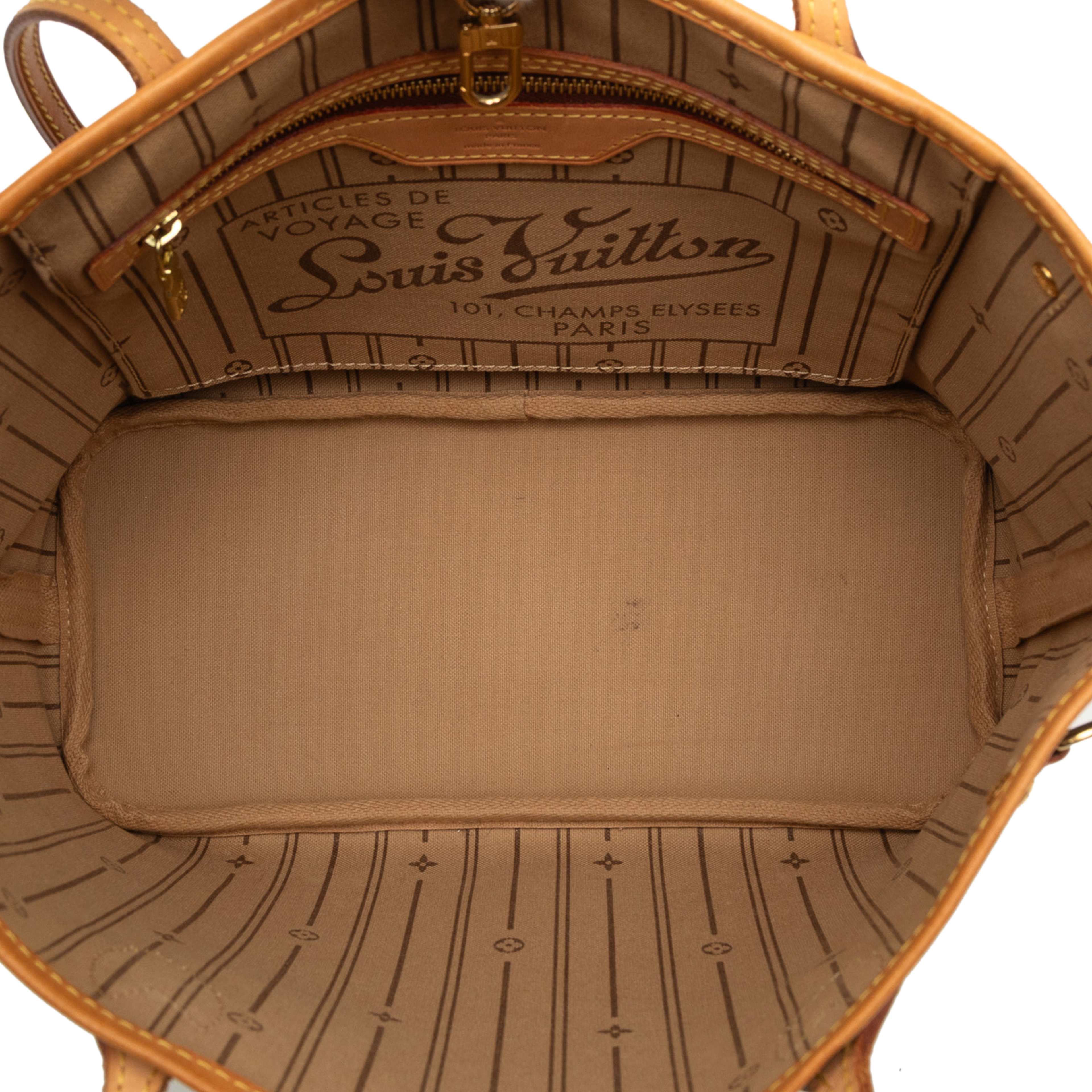 Louis Vuitton Monogram Neverfull Pm, från Luxclusif, i färgen brown. Klicka för att öppna bilden i stort format