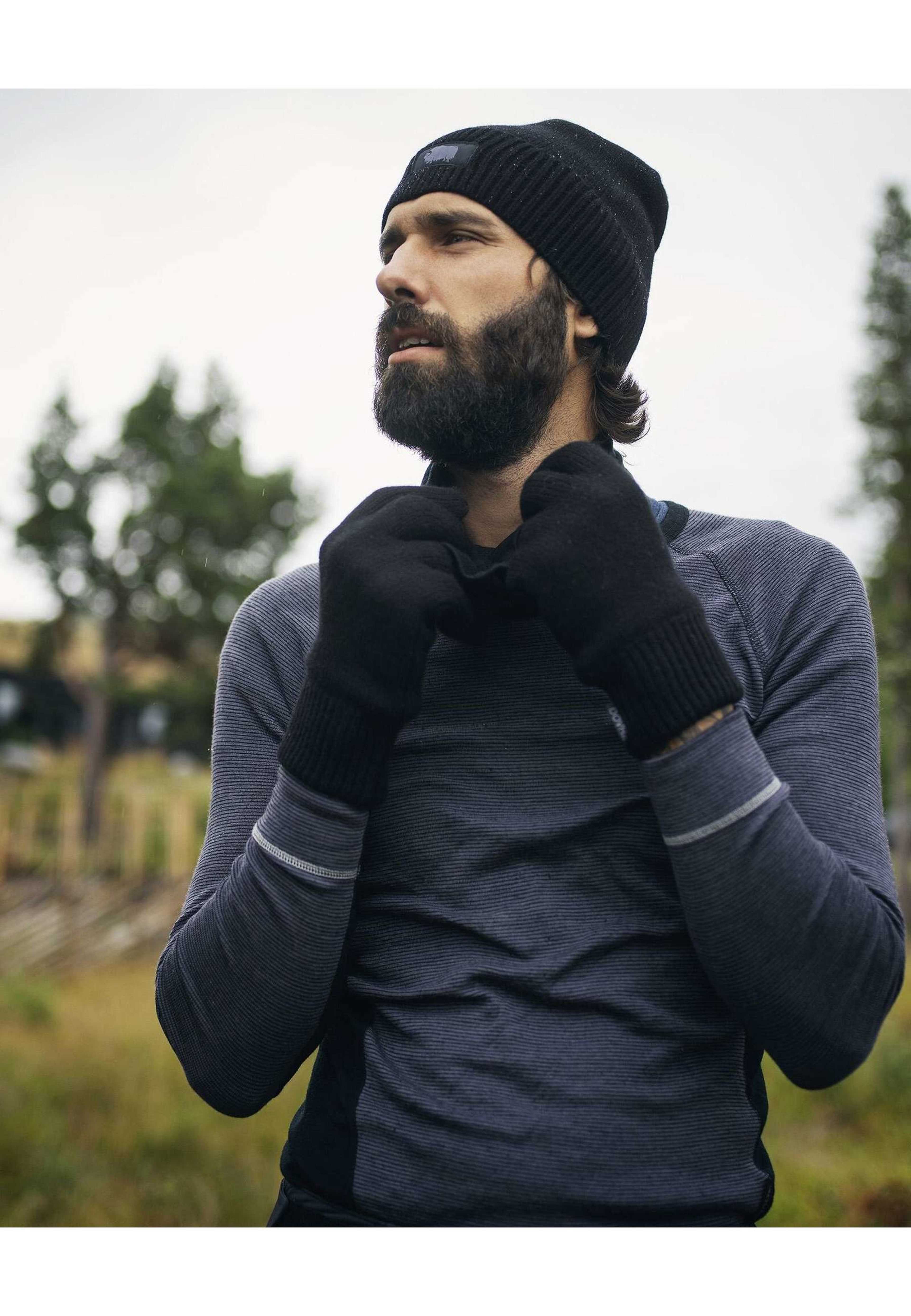 Ekologisk Ull, Beanie Hatt, Navy