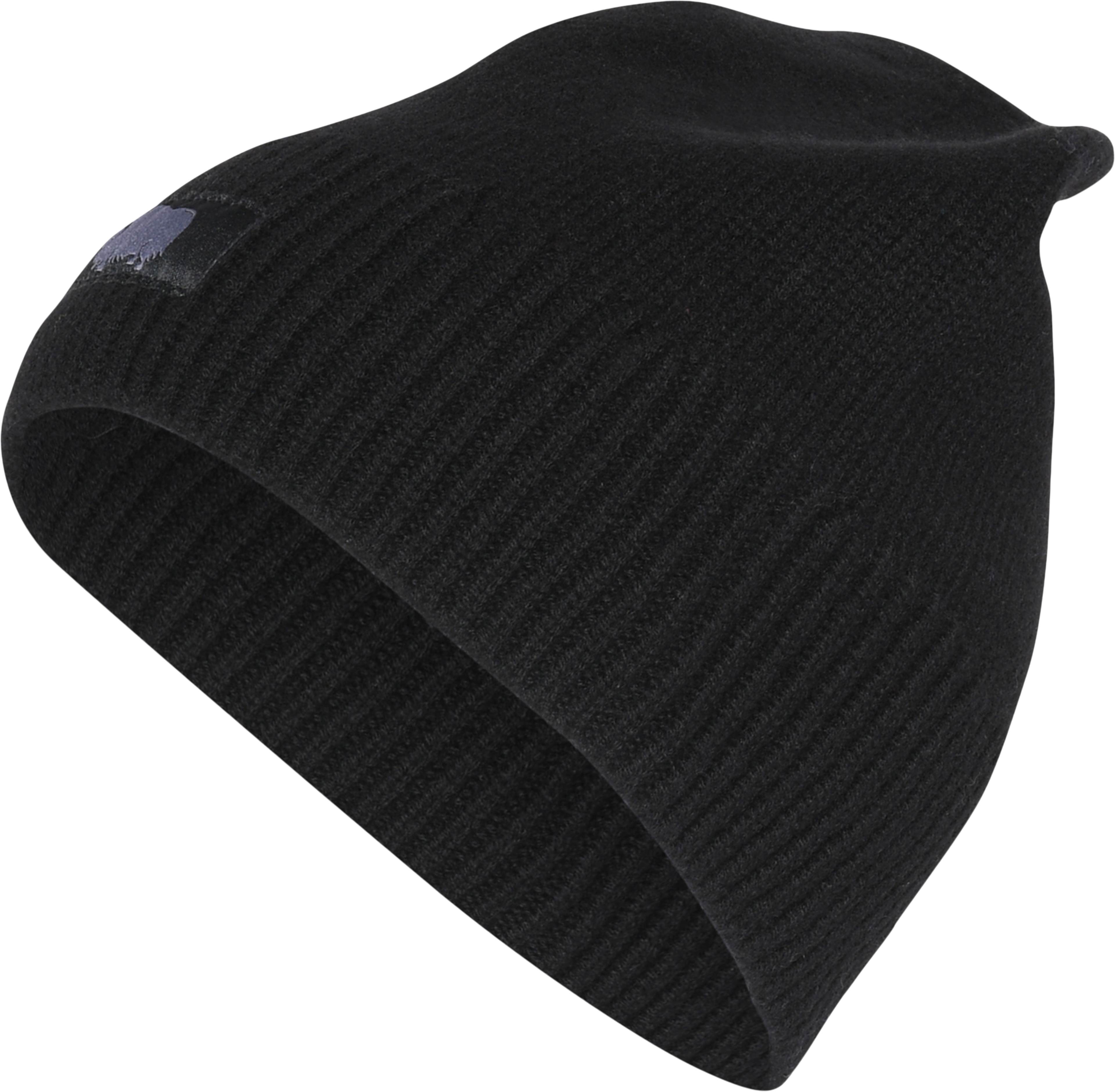 Ekologisk Ull, Beanie Hatt, Navy, från Dovre, i färgen black. Klicka för att öppna bilden i stort format