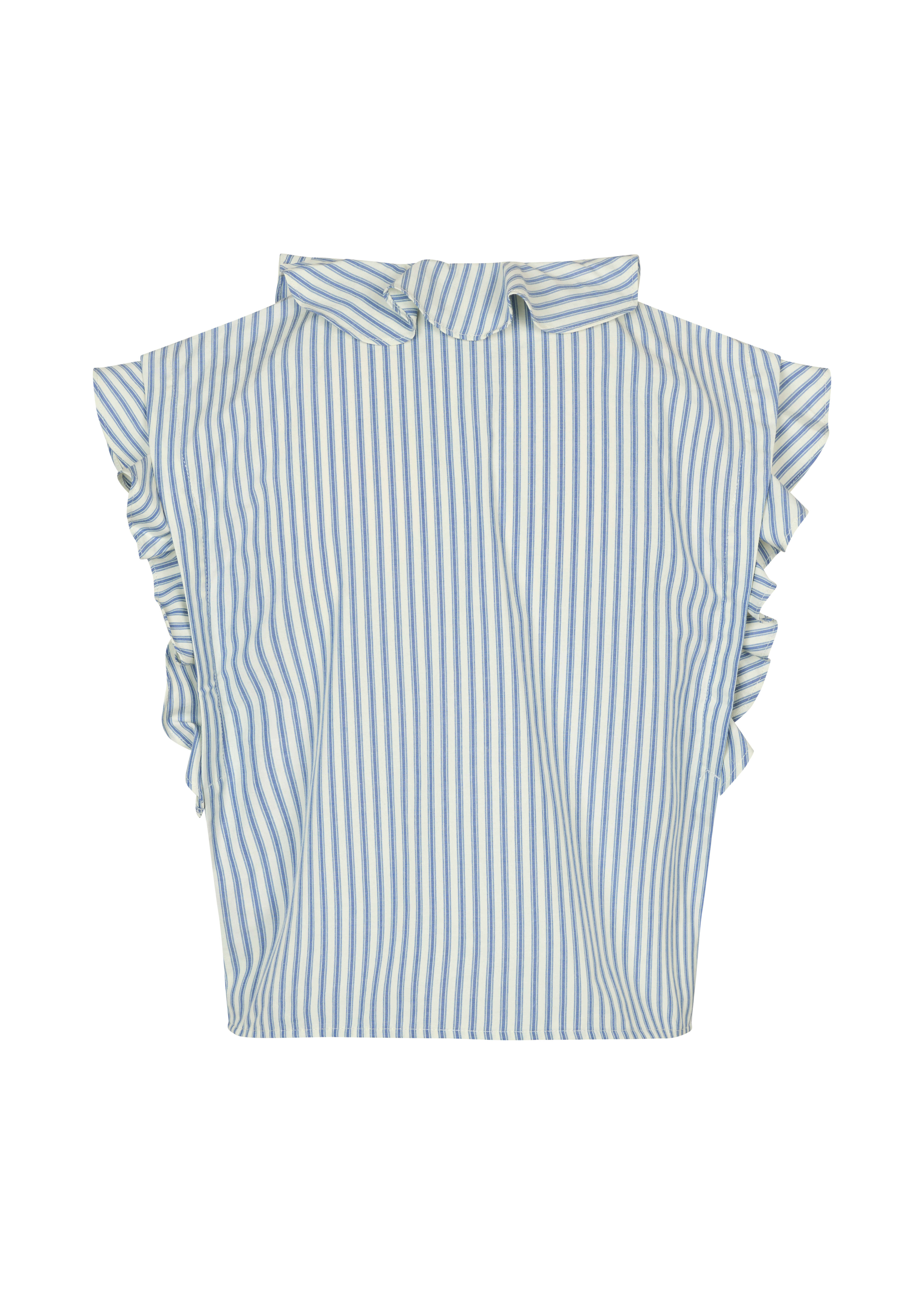 Nikkomd Top, från Modström, i färgen white blue stripe. Klicka för att öppna bilden i stort format