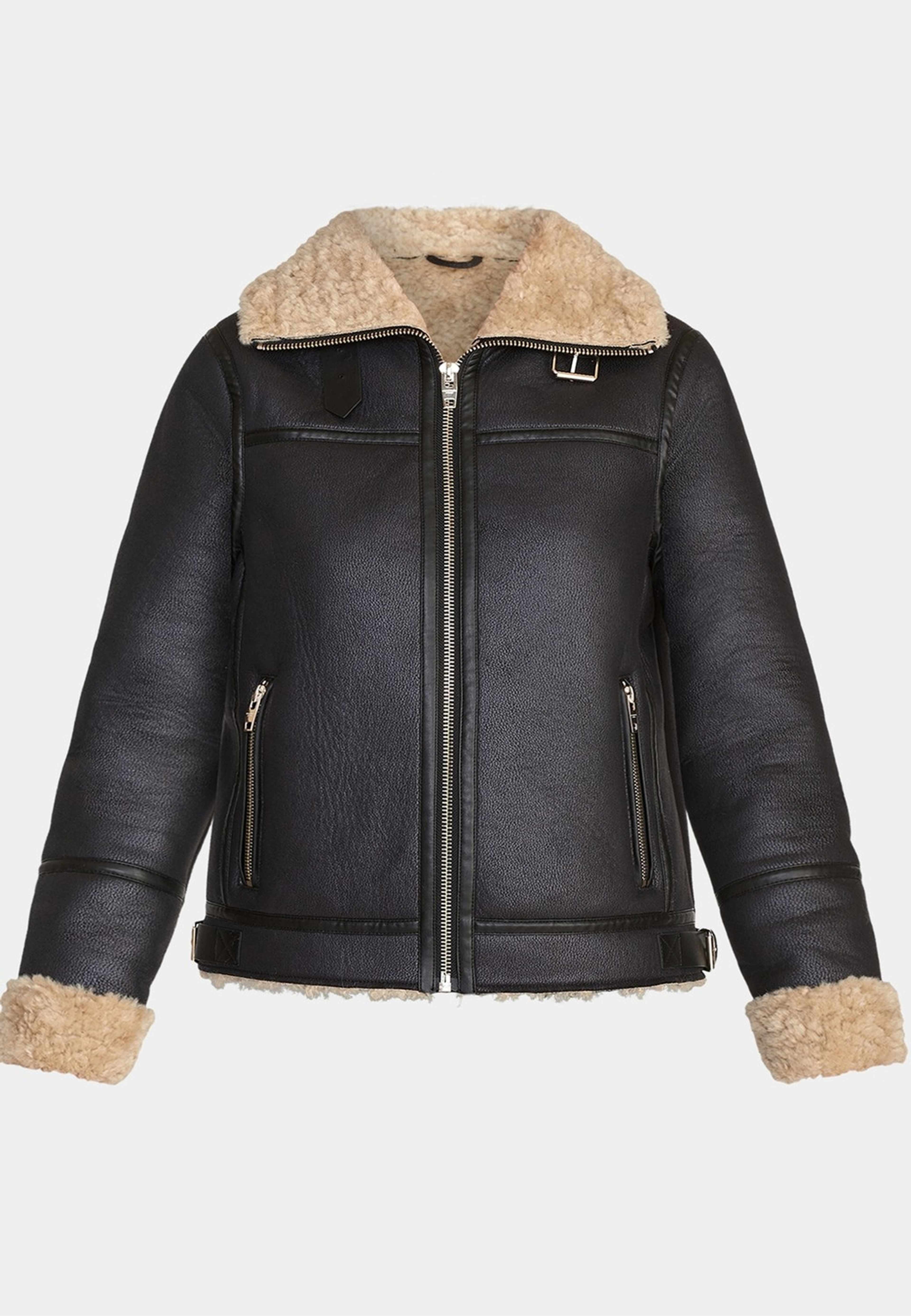Belle Jacket, från ROCKANDBLUE, i färgen black/beige. Klicka för att öppna bilden i stort format