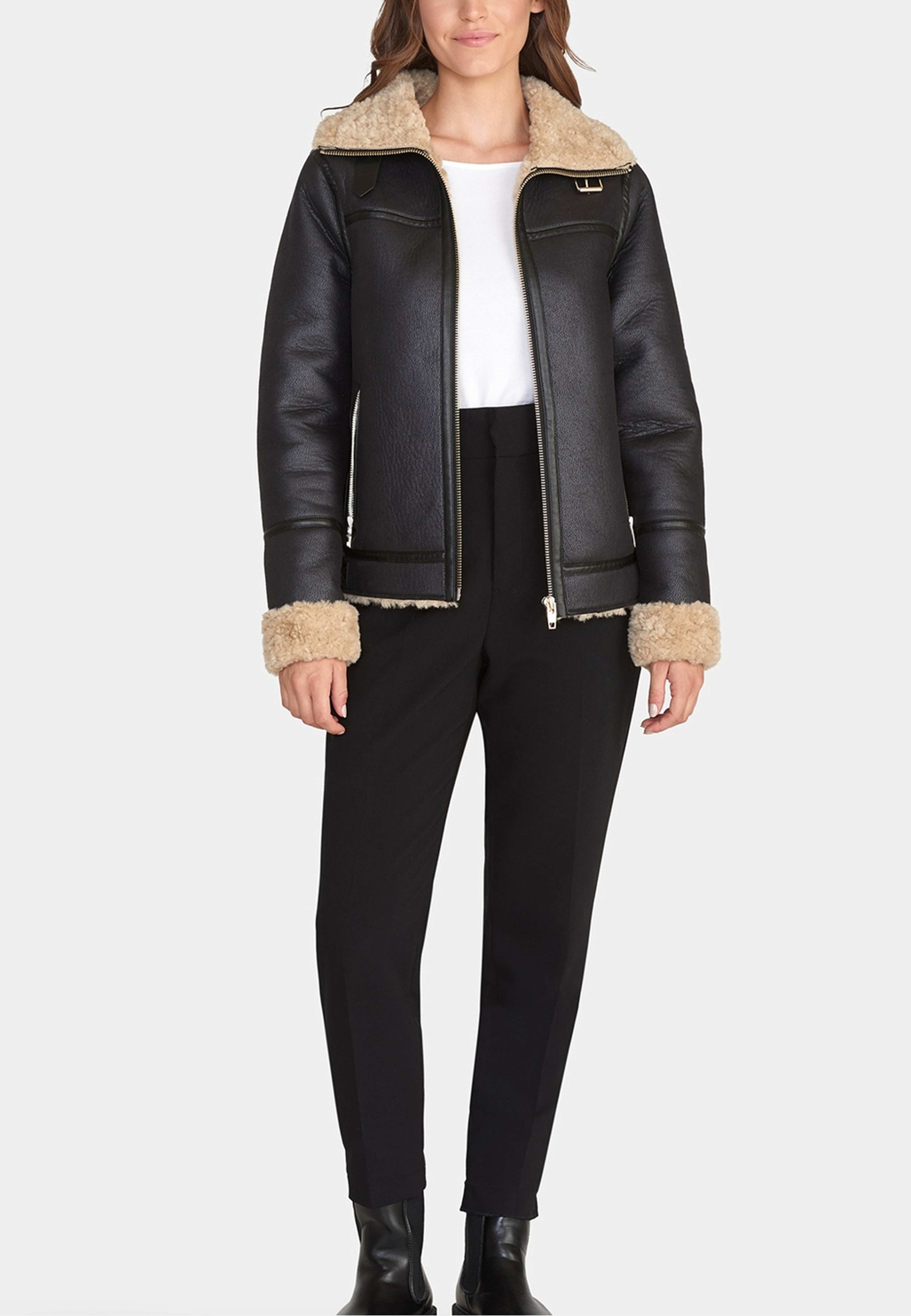 Belle Jacket, från ROCKANDBLUE, i färgen black/beige. Klicka för att öppna bilden i stort format