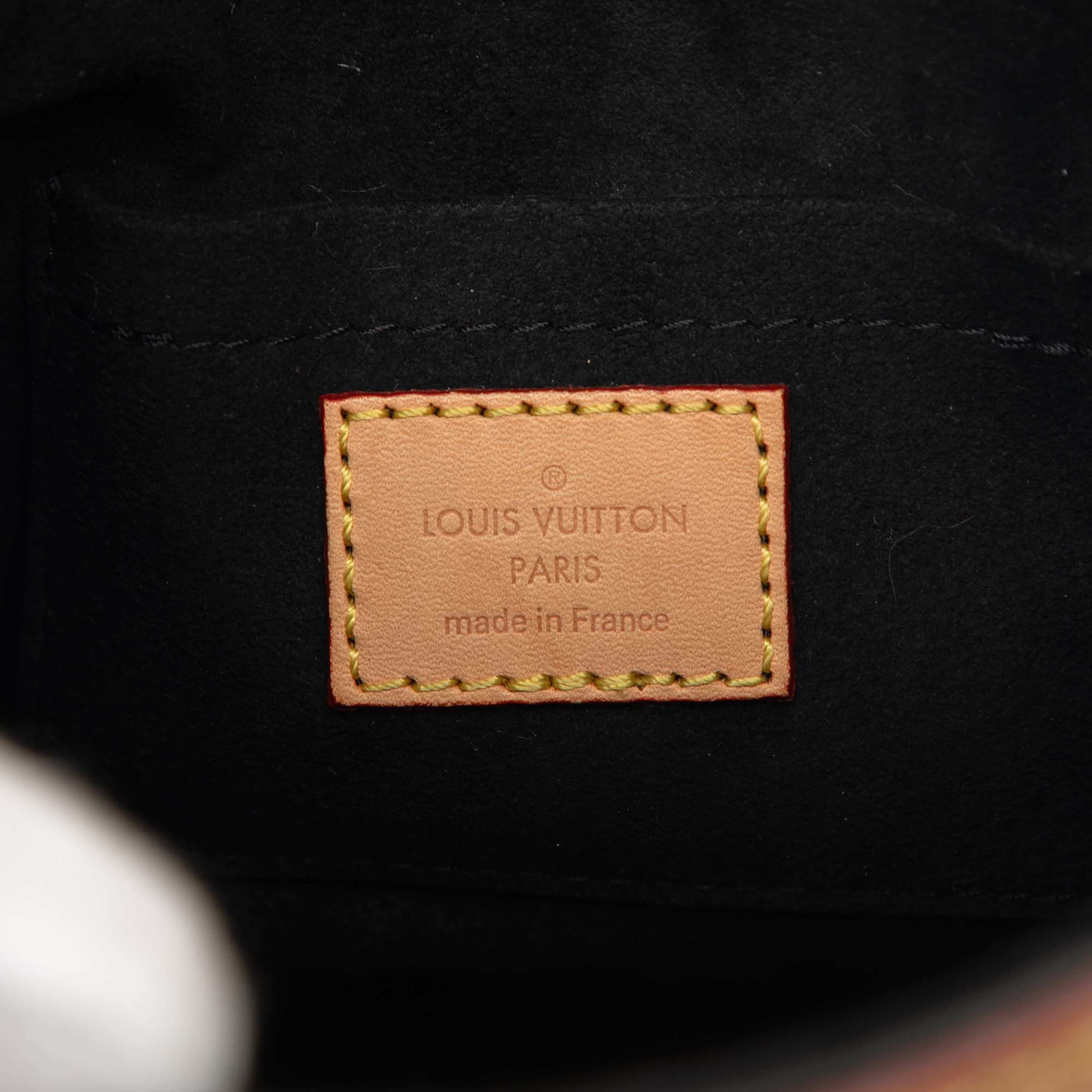 Louis Vuitton Monogram Duffle Bucket Bag, från Luxclusif, i färgen brun. Klicka för att öppna bilden i stort format