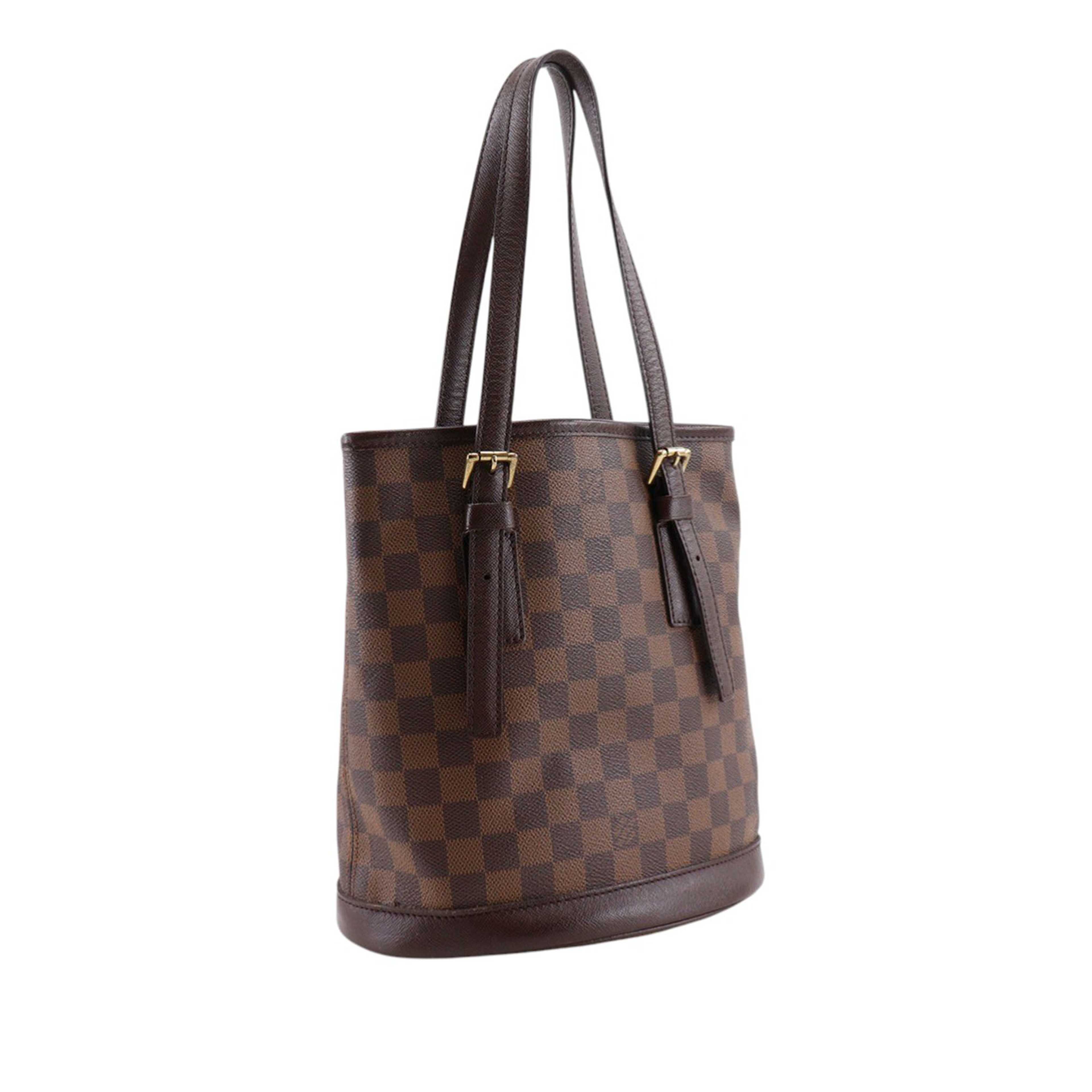 Louis Vuitton Damier Ebene Marais, från Luxclusif, i färgen brown. Klicka för att öppna bilden i stort format