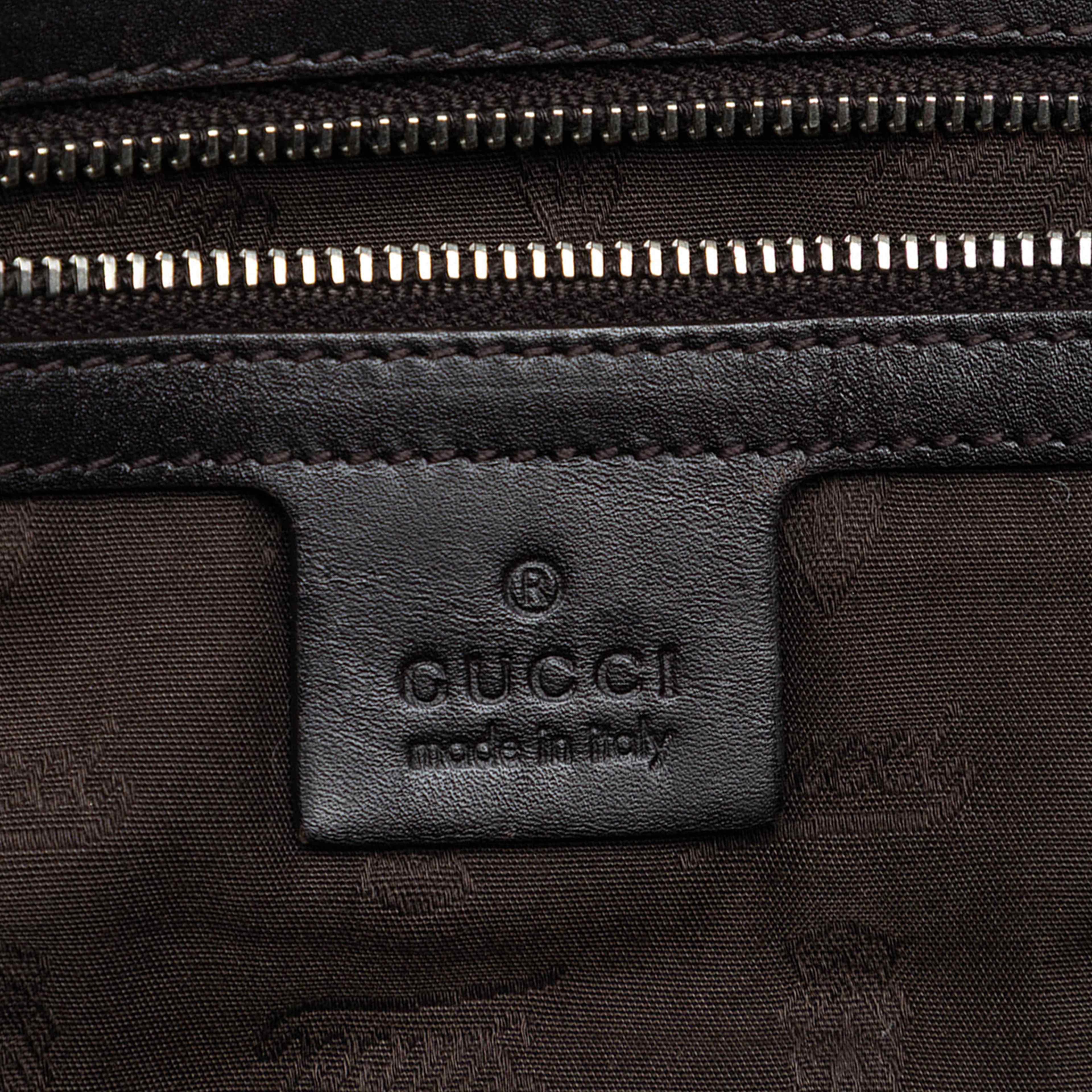 Gucci Large Gg Canvas Twins Tote, från Luxclusif, i färgen beige. Klicka för att öppna bilden i stort format