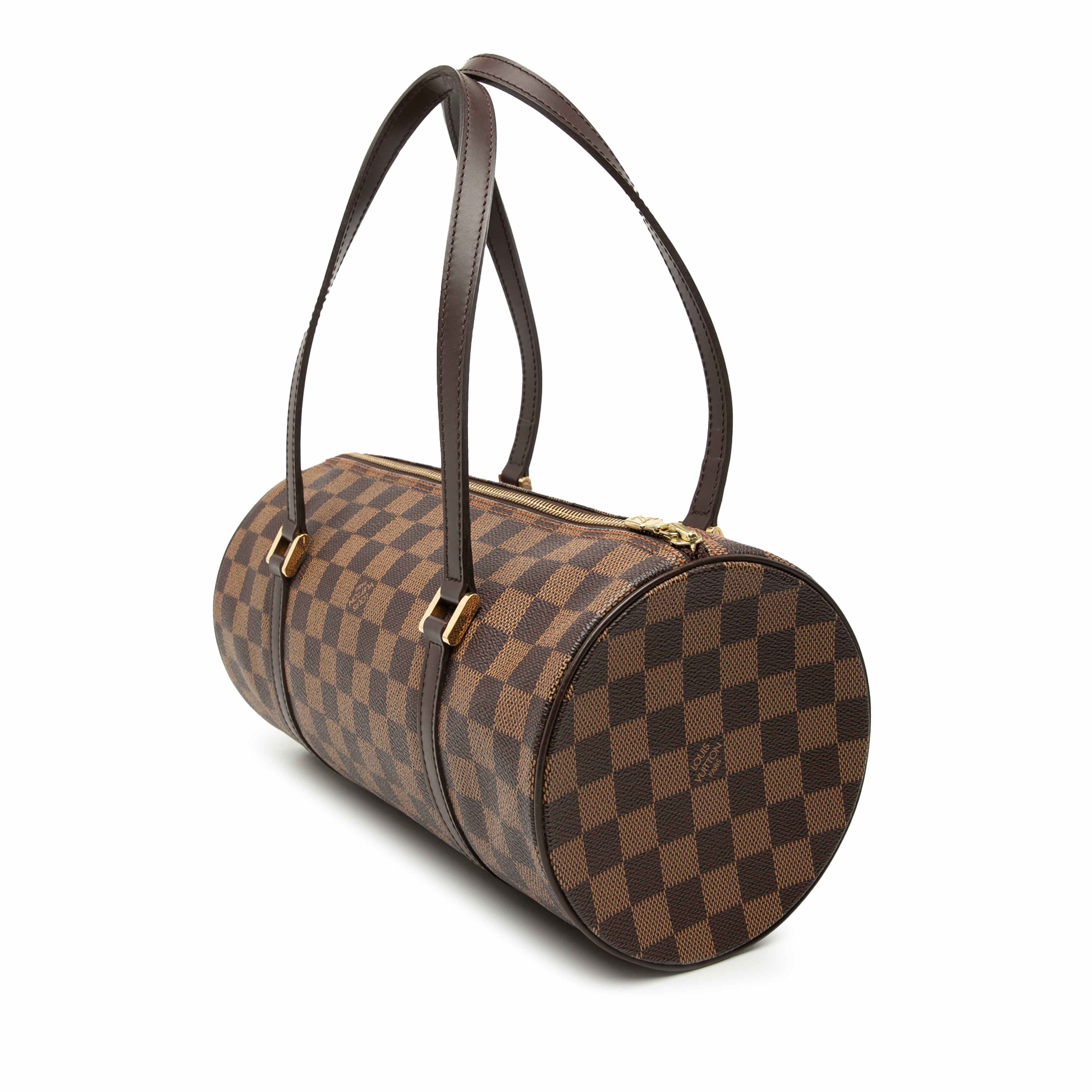 Louis Vuitton Damier Ebene Papillon 30, från Luxclusif, i färgen brown. Klicka för att öppna bilden i stort format