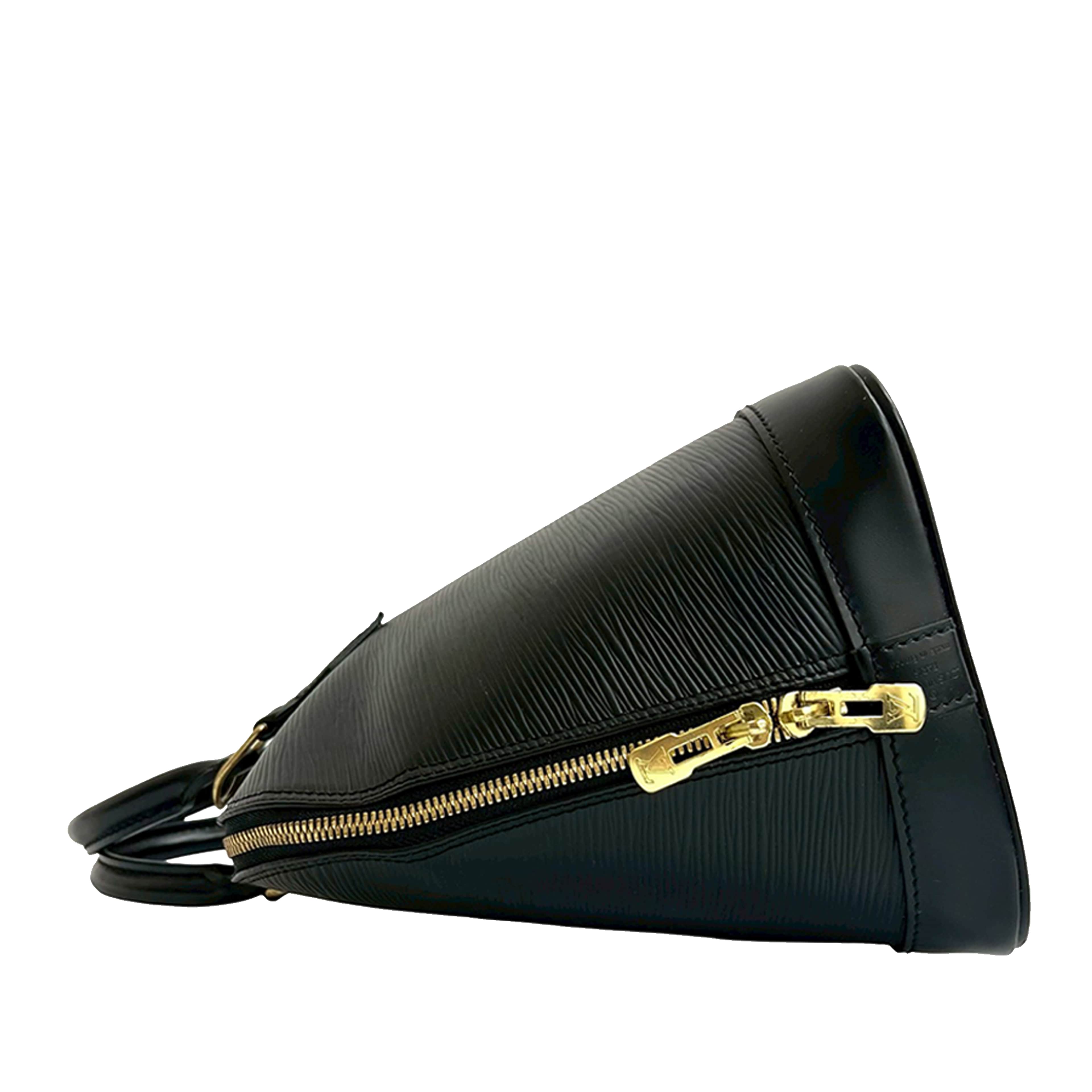 Louis Vuitton Epi Alma Pm, från Luxclusif, i färgen black. Klicka för att öppna bilden i stort format