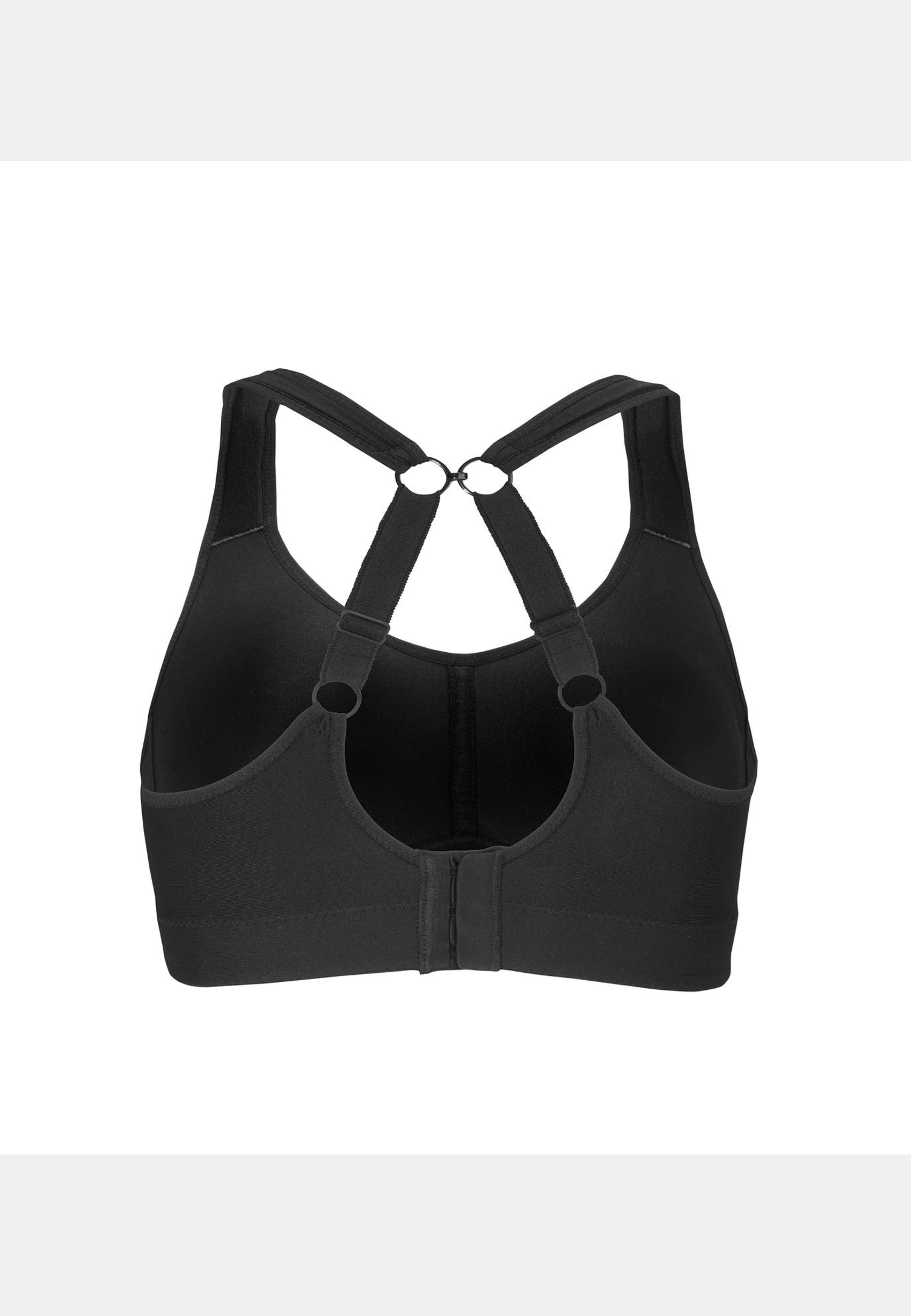 Courage Sport-bh, från Swegmark, i färgen black. Klicka för att öppna bilden i stort format