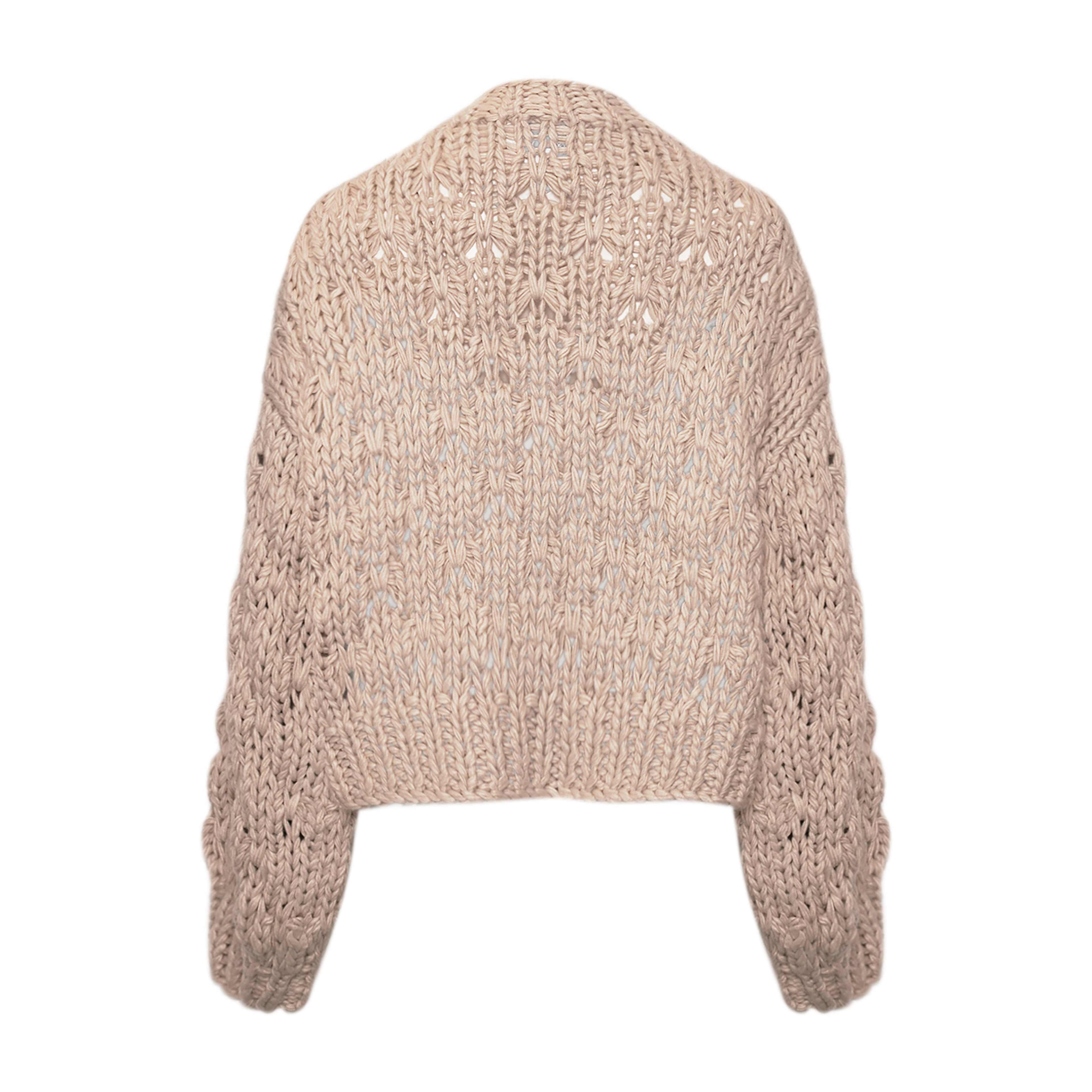 Karen Knit Cardigan - Grey Sand