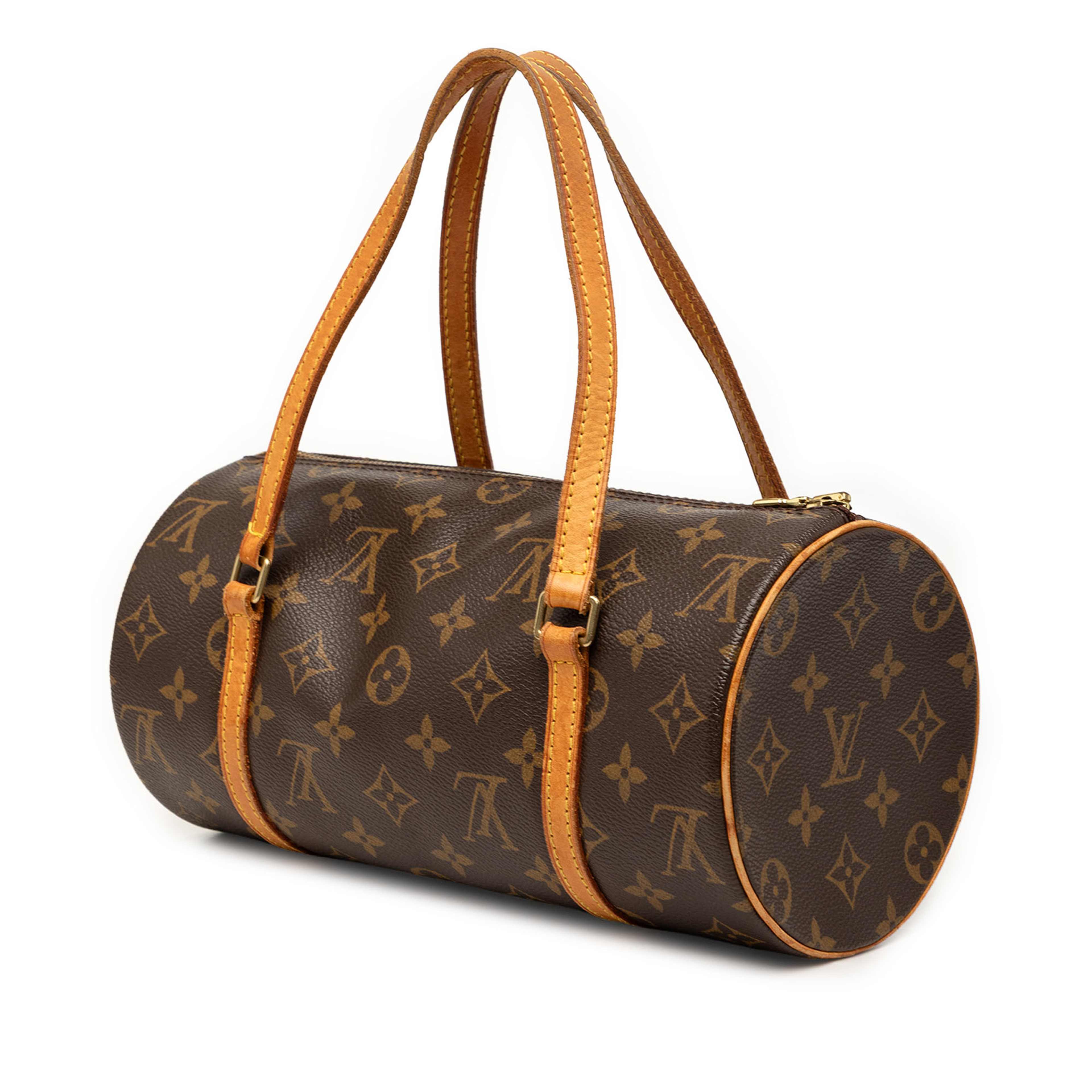 Louis Vuitton Monogram Papillon 28, från Luxclusif, i färgen brown. Klicka för att öppna bilden i stort format