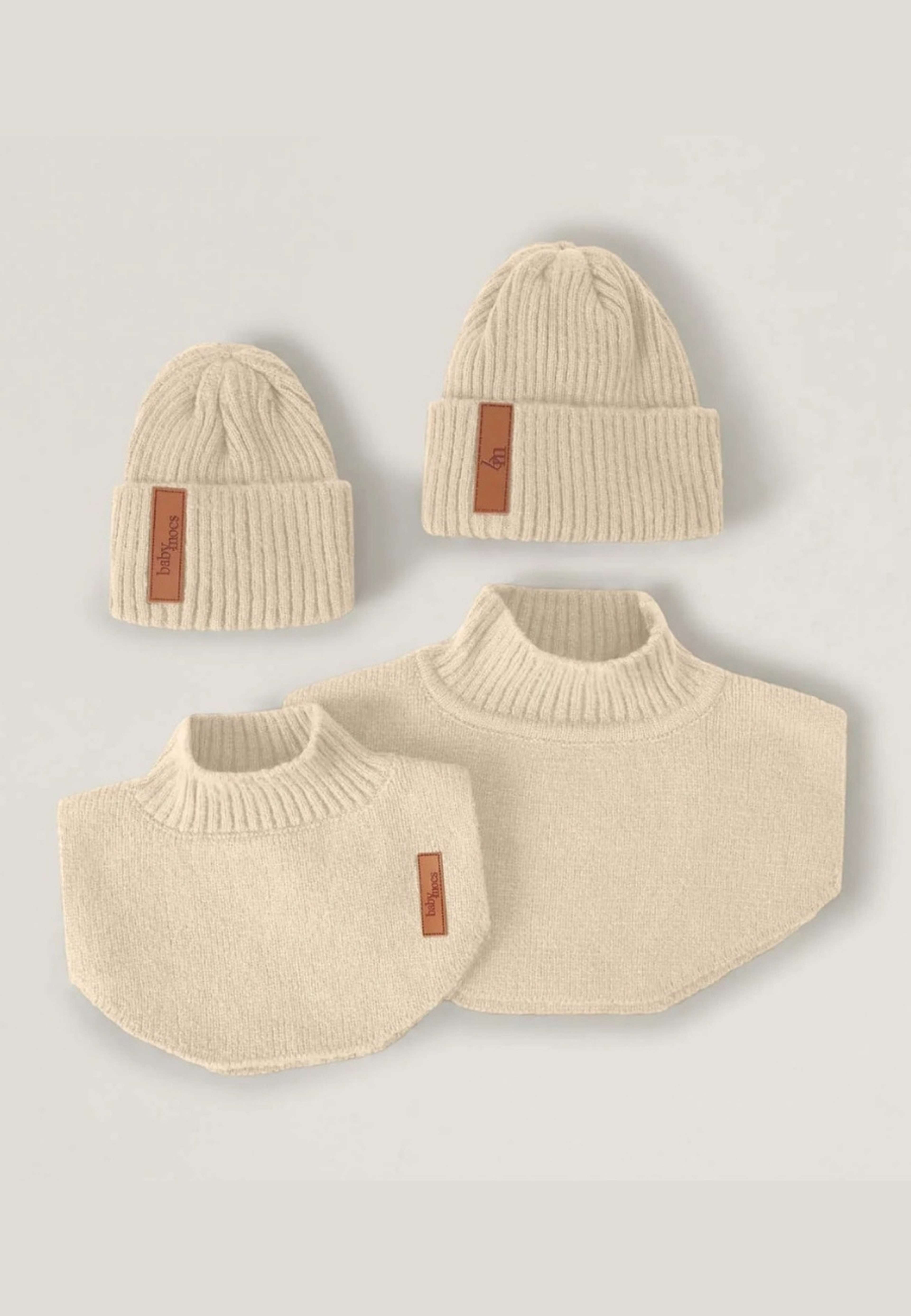 Neck Warmer - Vuxen, från BabyMocs, i färgen beige. Klicka för att öppna bilden i stort format