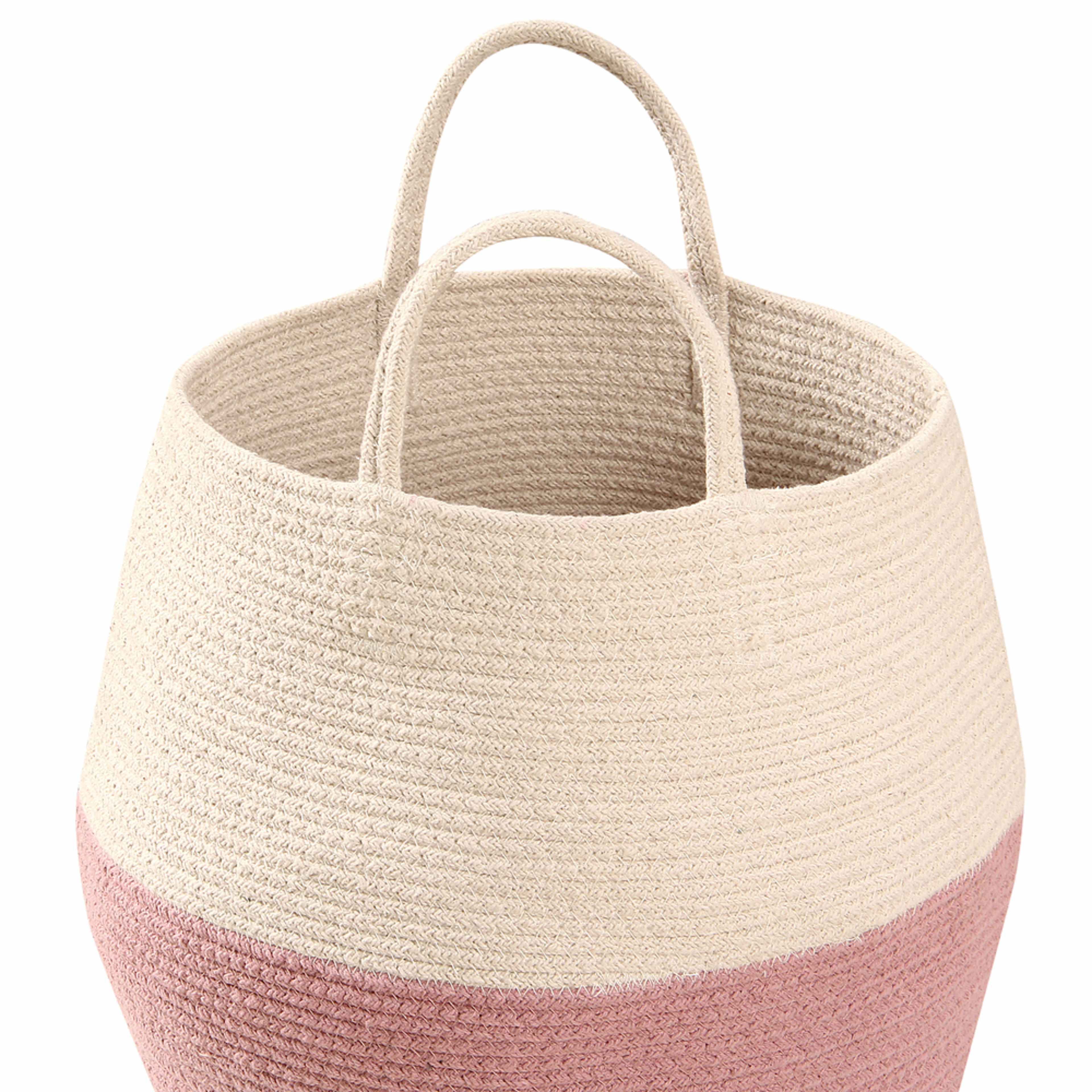 Korg Zoco, från LORENA CANALS, i färgen natural/ ash rose. Klicka för att öppna bilden i stort format