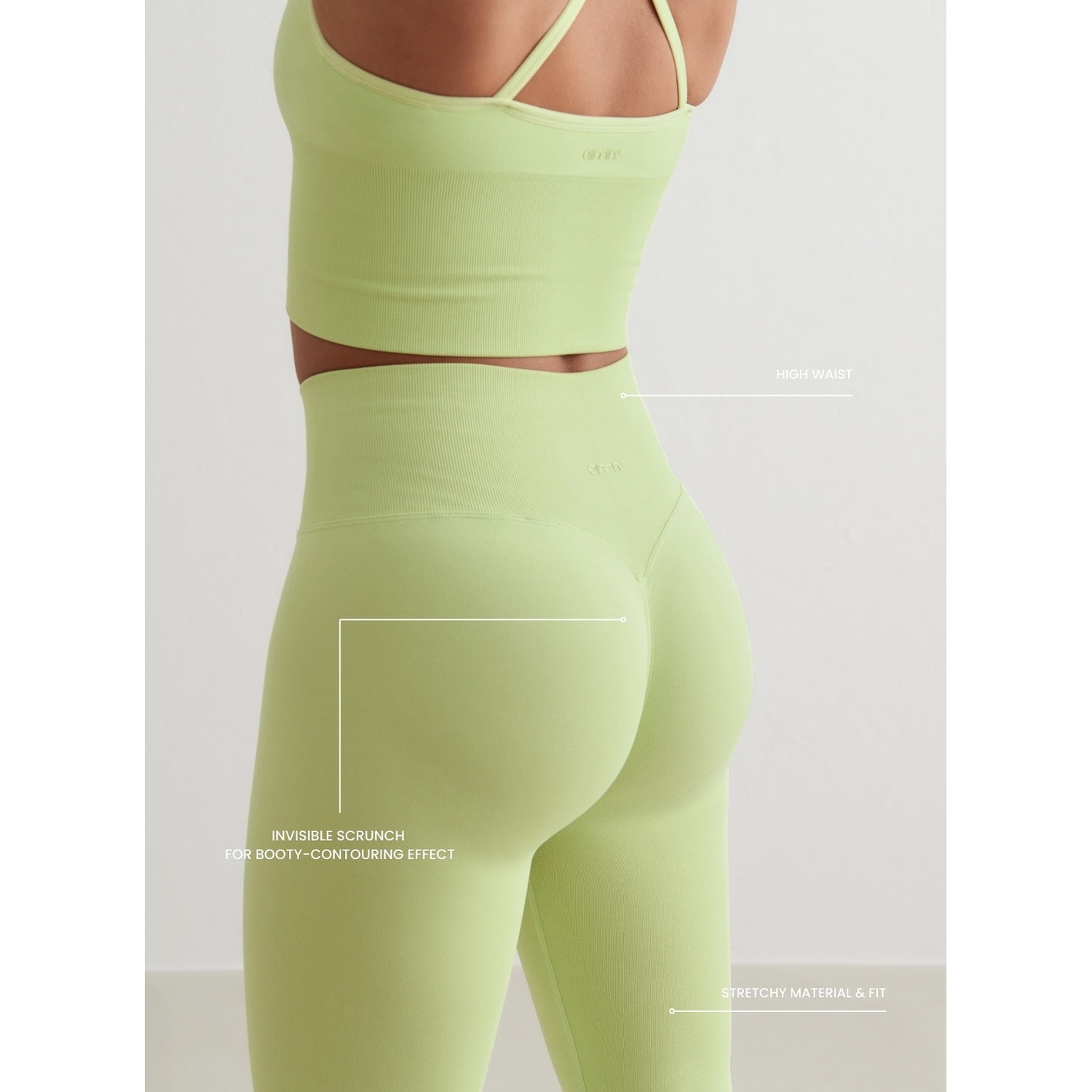 Matcha Shape Seamless Tights