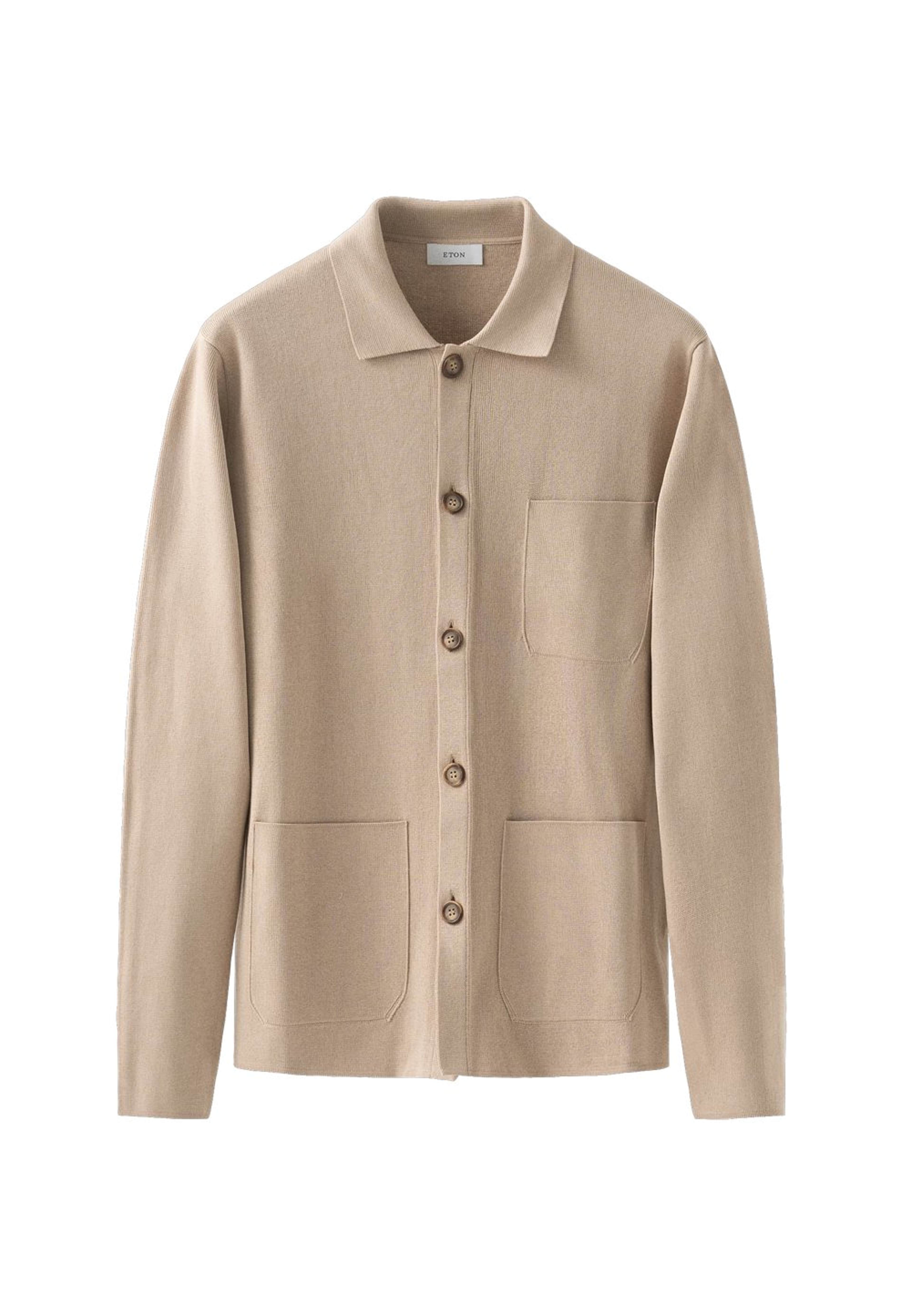Stickad Overshirt