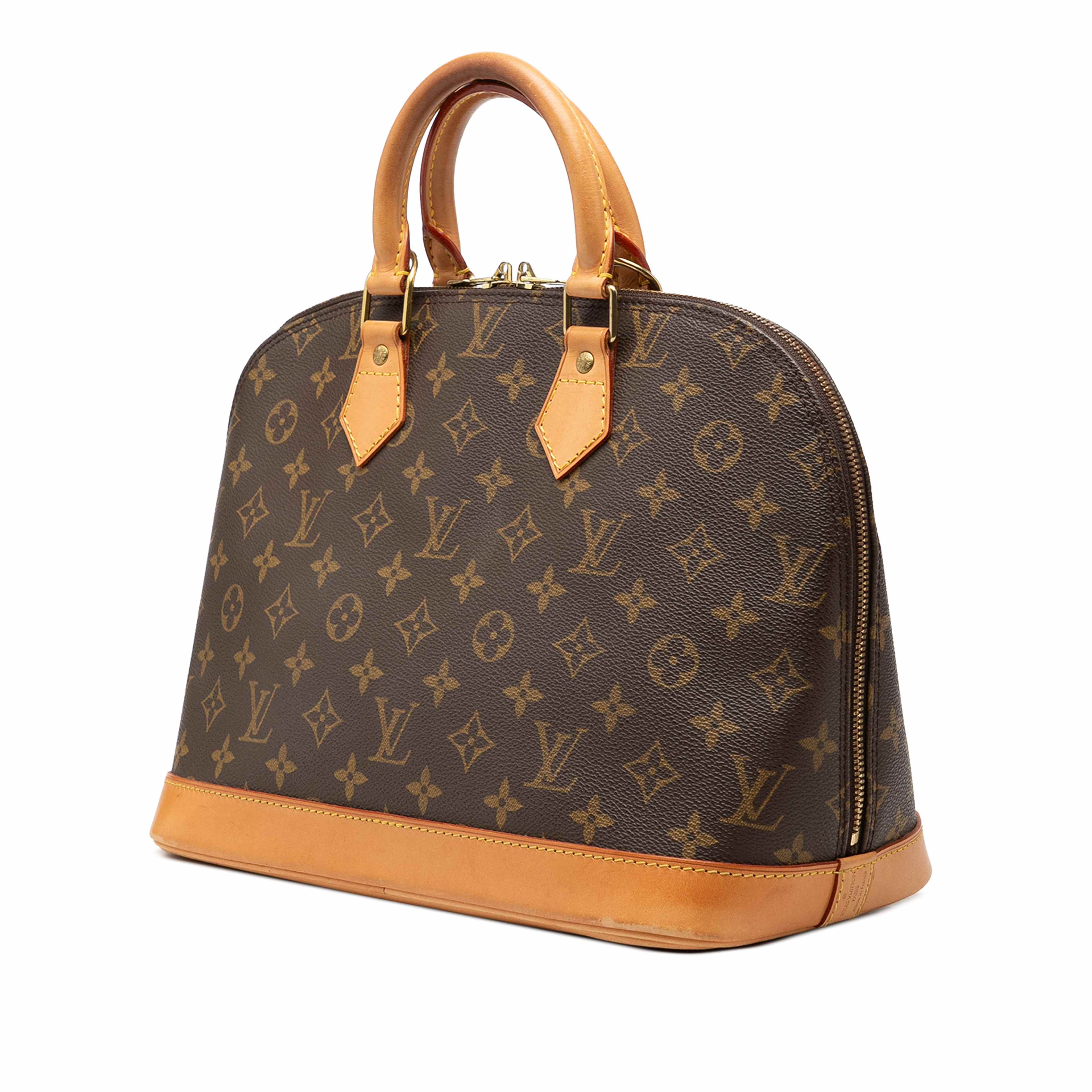 Louis Vuitton Monogram Alma Pm, från Luxclusif, i färgen brown. Klicka för att öppna bilden i stort format
