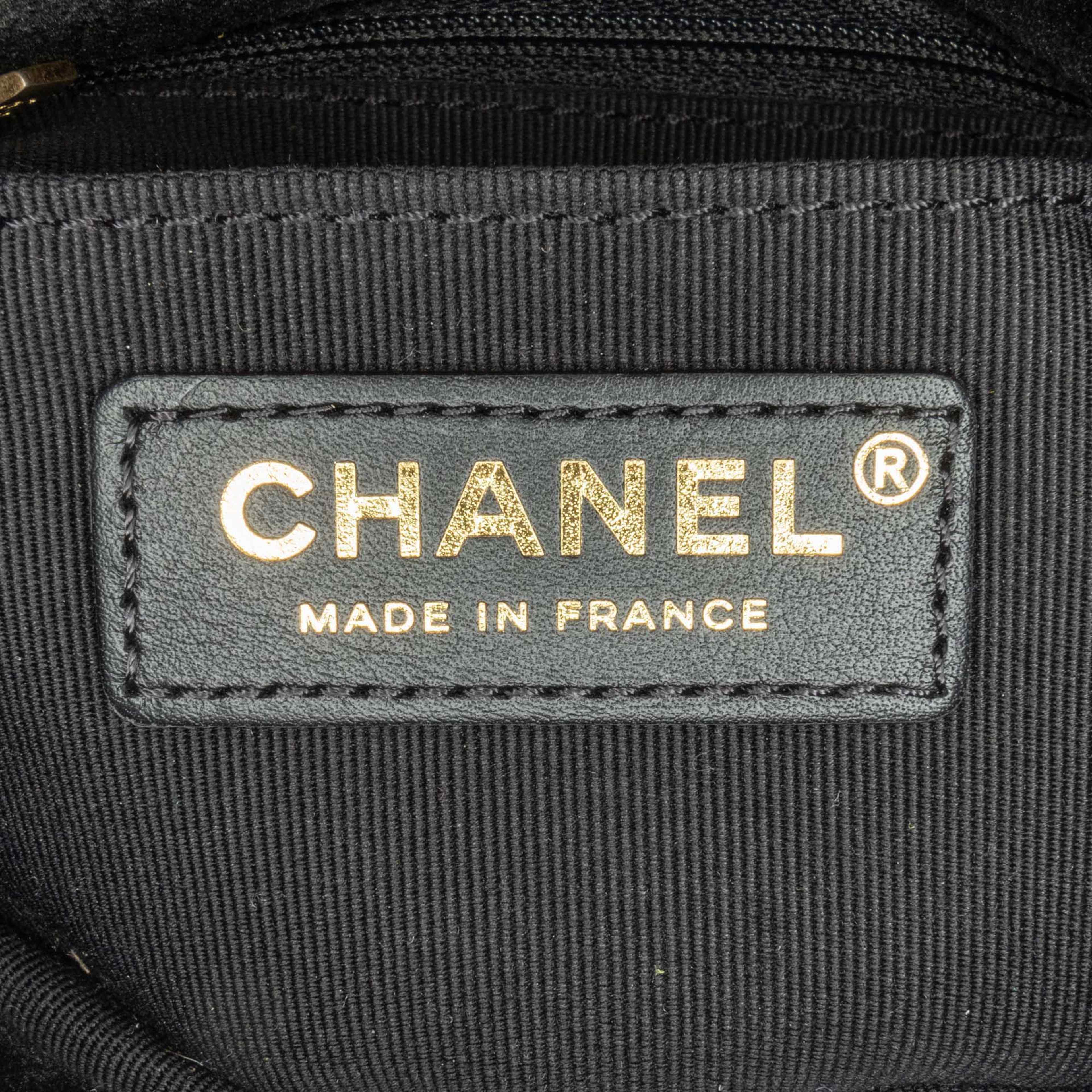 Chanel Mini Quilted Velvet Double Frame Flap