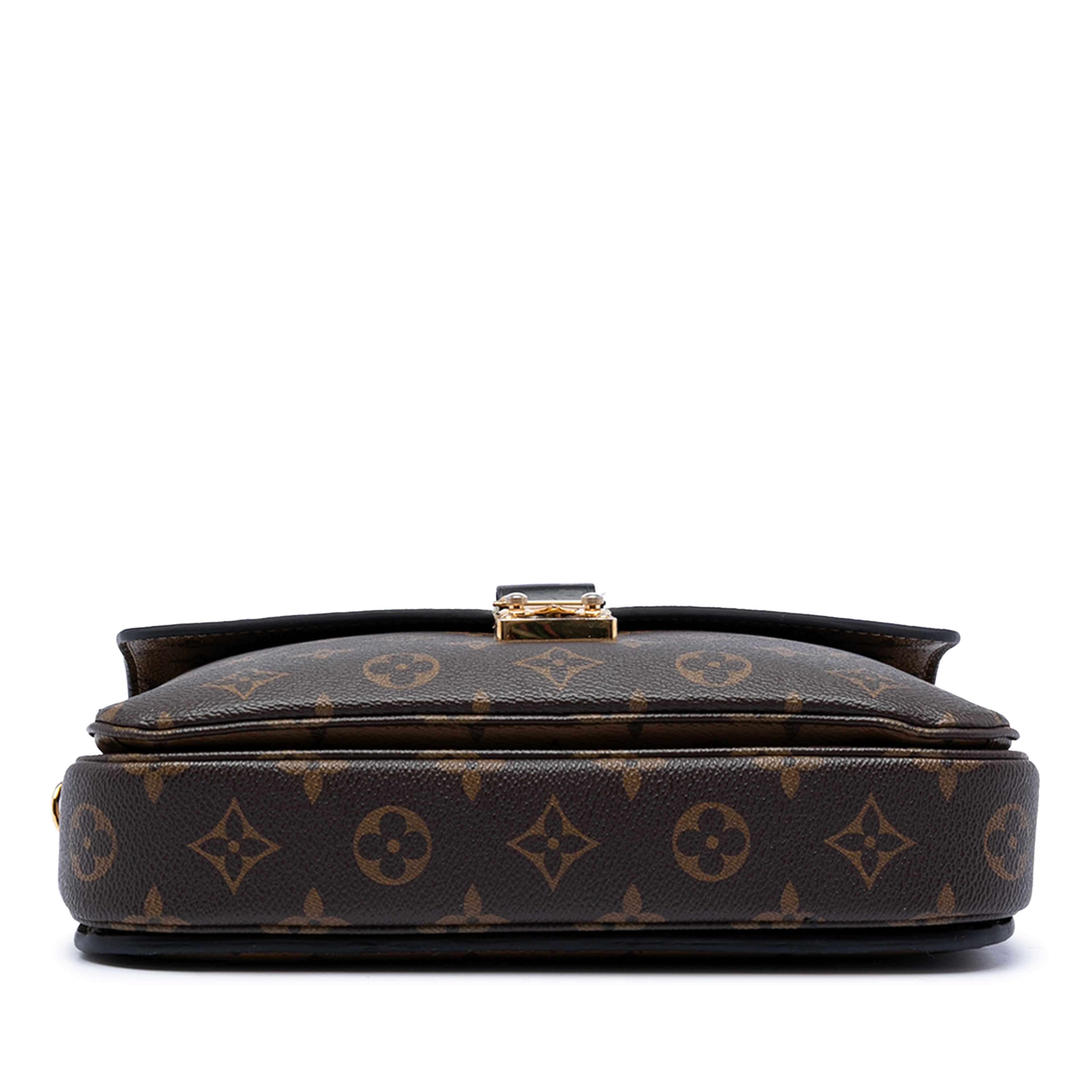 Louis Vuitton Monogram Reverse Pochette Metis, från Luxclusif, i färgen brown. Klicka för att öppna bilden i stort format