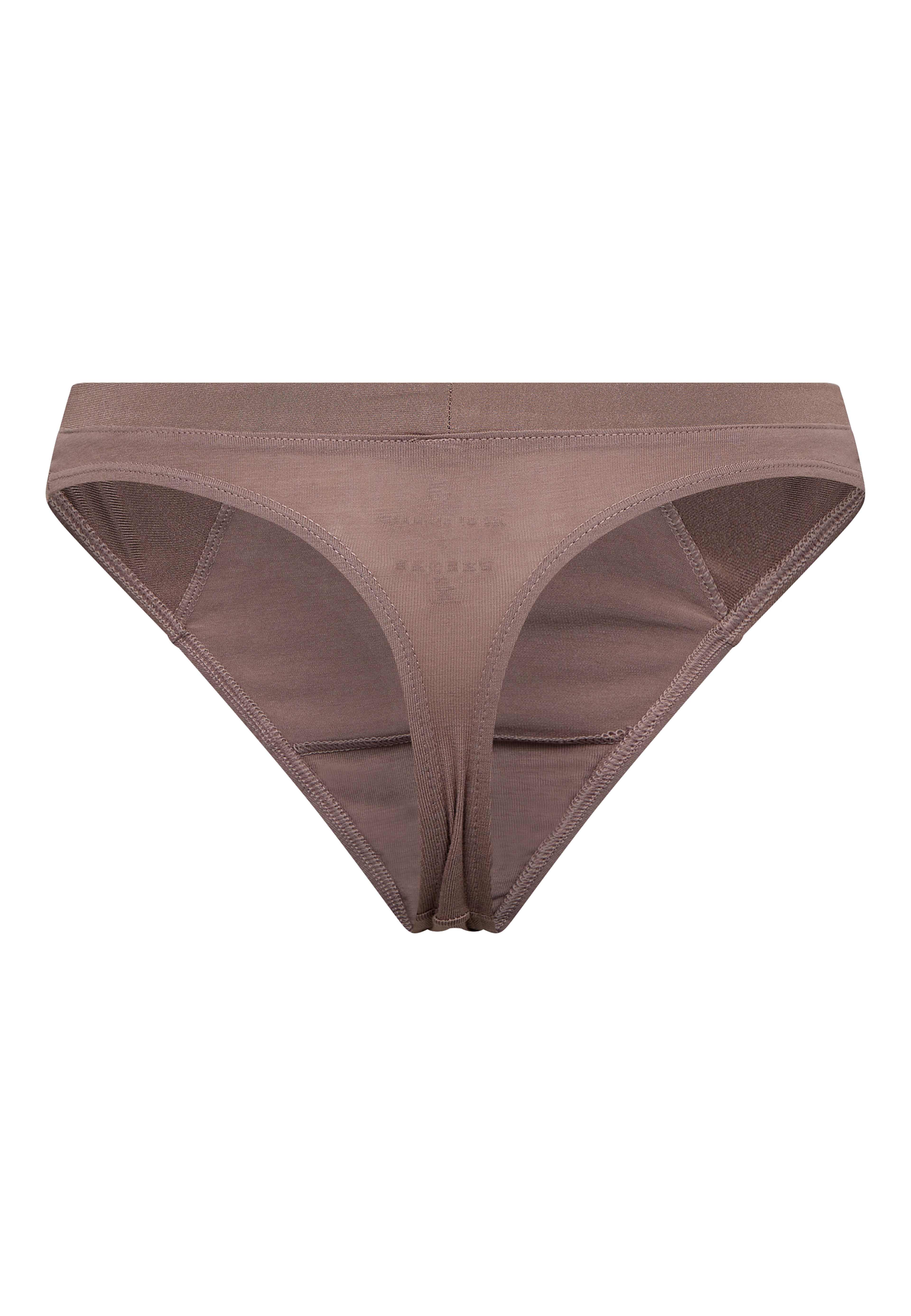 Ekologisk Bambuviskos, 3-pack String Trosa, Svart