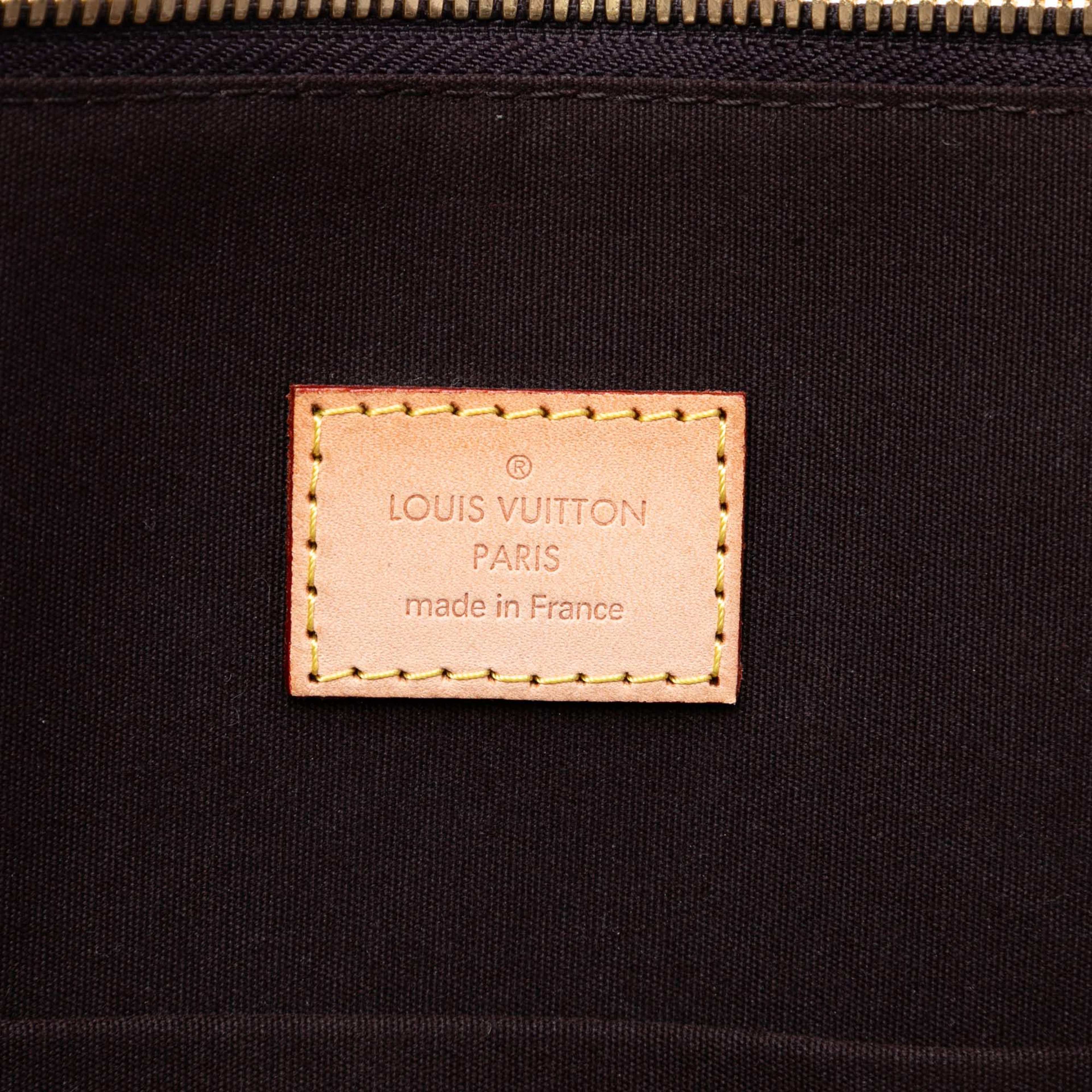 Louis Vuitton Monogram Vernis Alma Gm, från Luxclusif, i färgen purple. Klicka för att öppna bilden i stort format