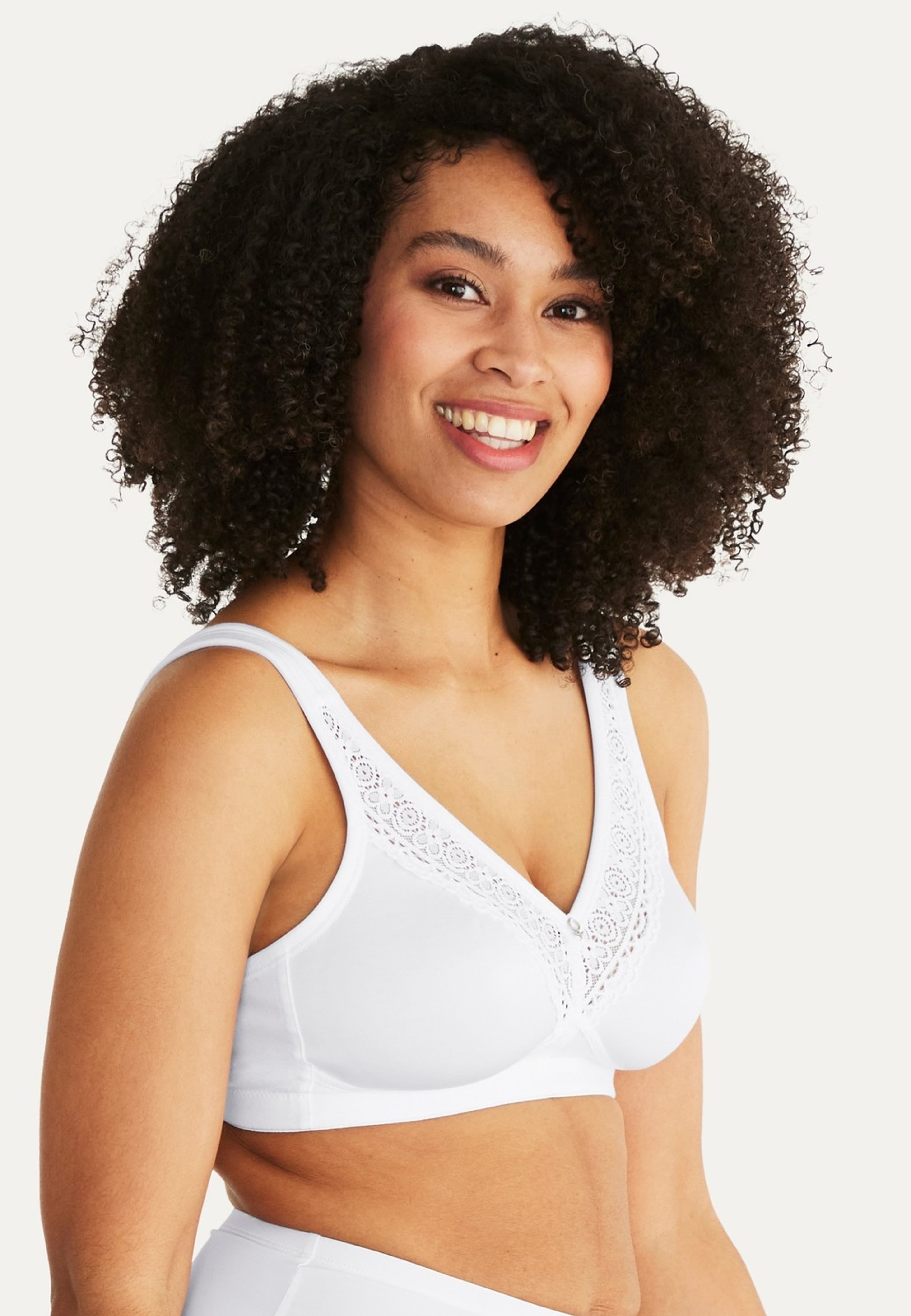 Stars Cotton Bh Utan Bygel, från Swegmark, i färgen white. Klicka för att öppna bilden i stort format