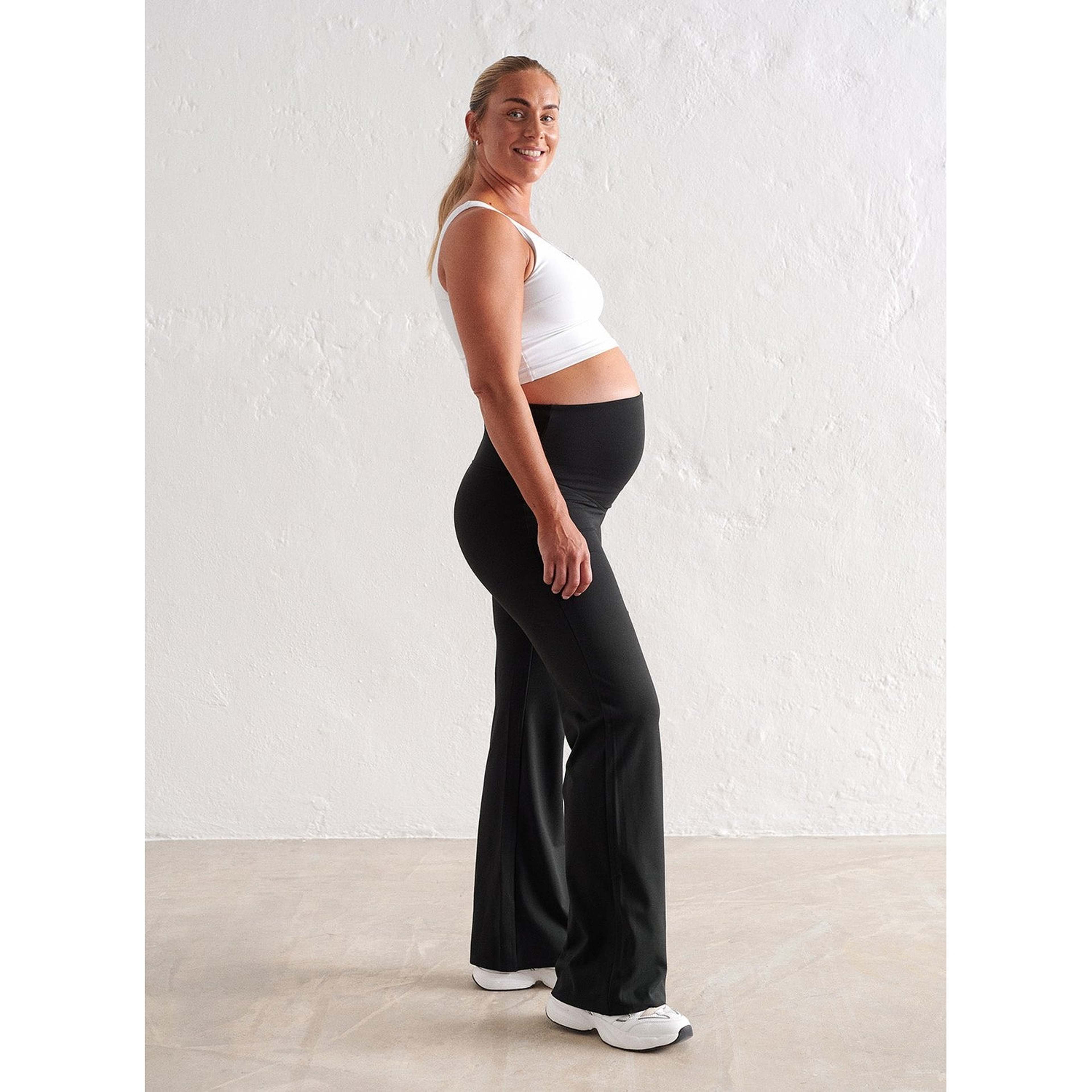 Black Sense Maternity Wide Pants