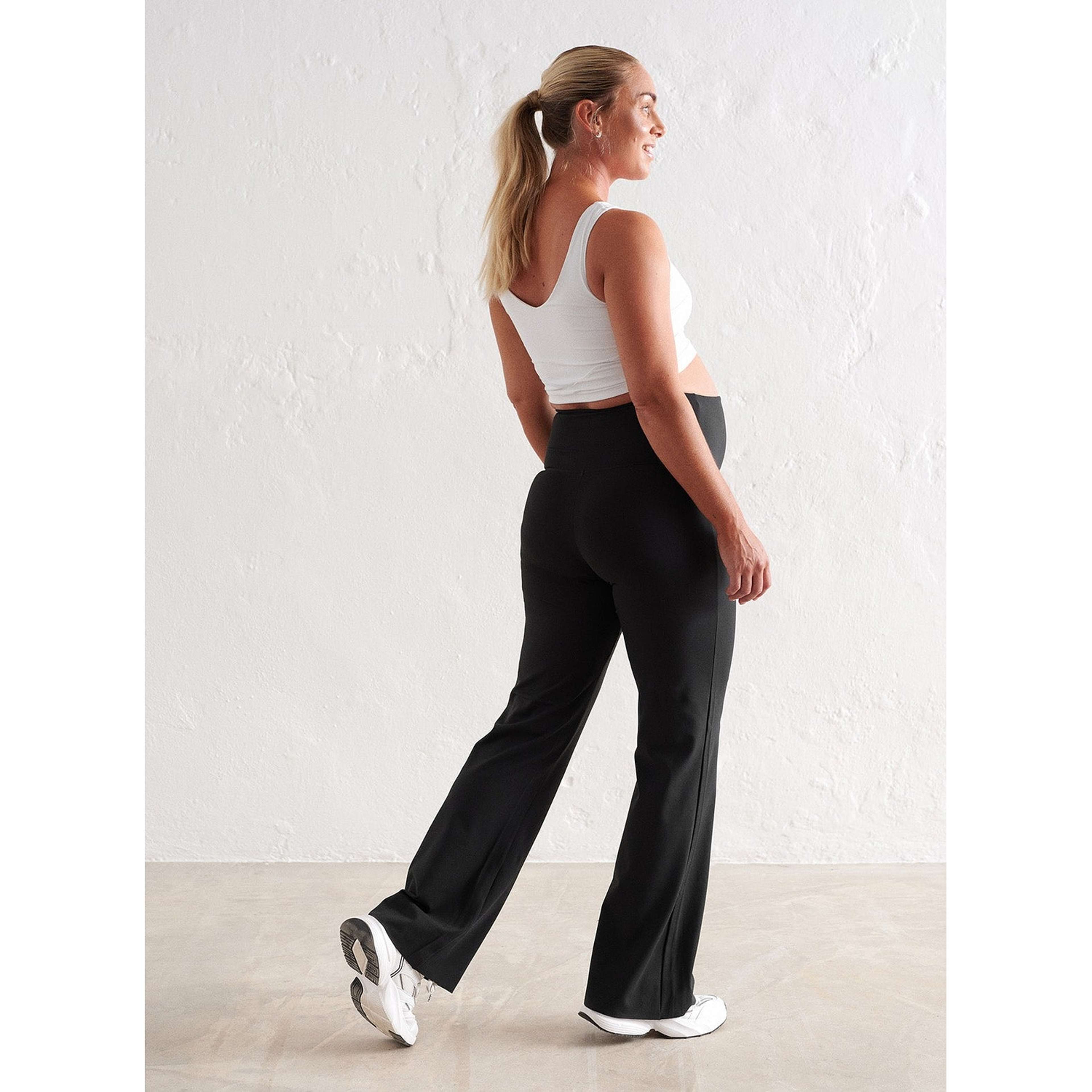 Black Sense Maternity Wide Pants