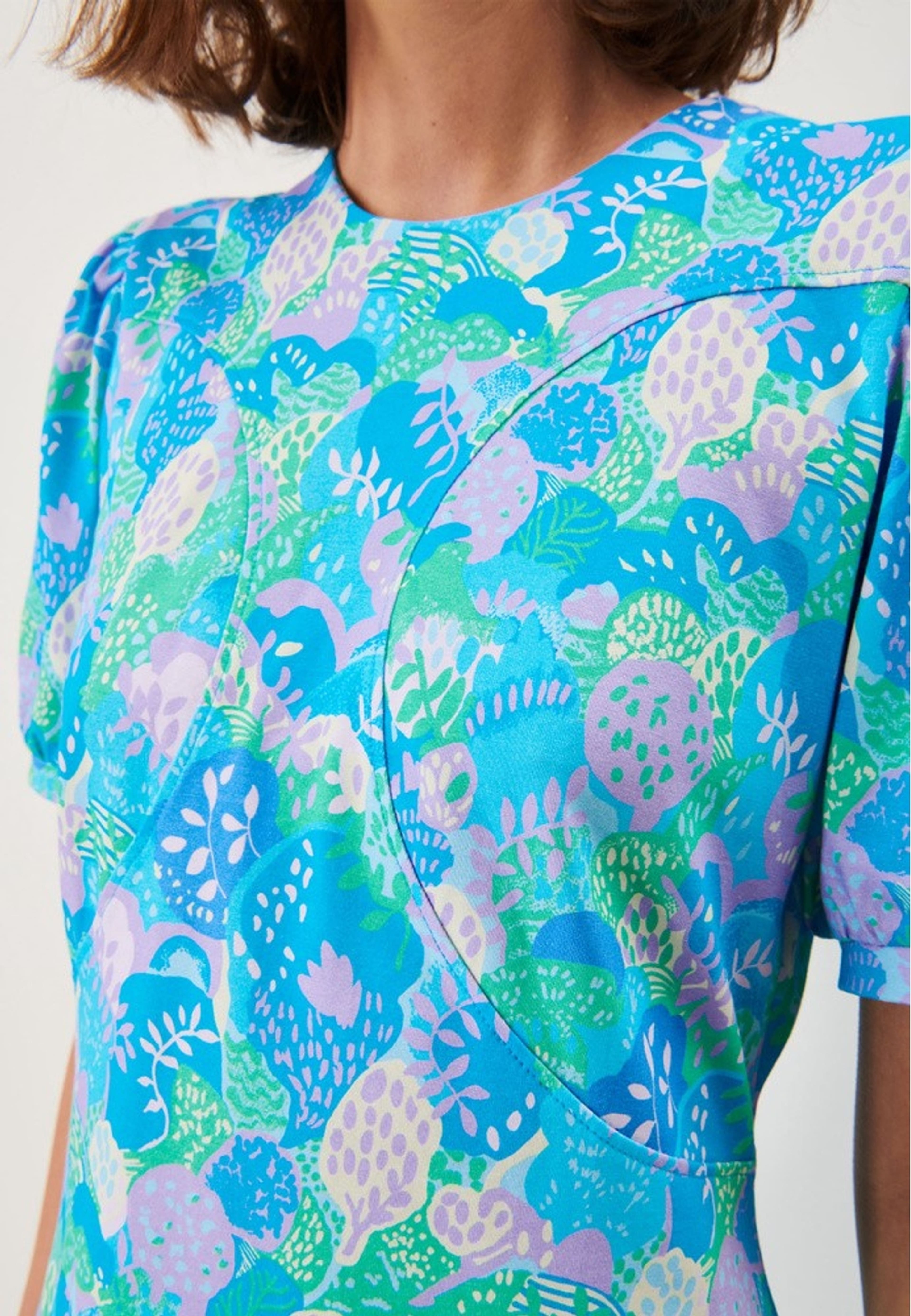 Philly Dress, från Jumperfabriken, i färgen turquoise. Klicka för att öppna bilden i stort format