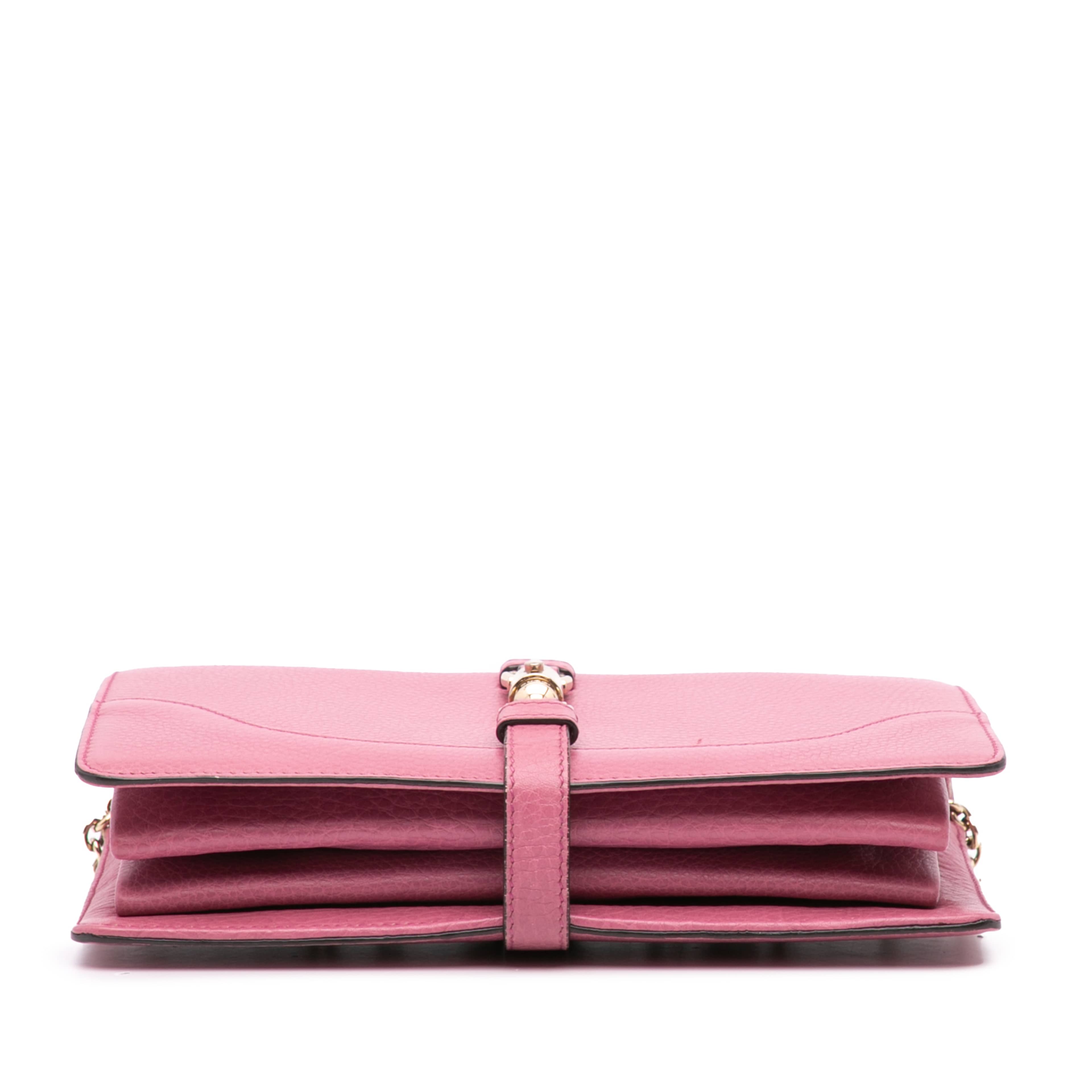 Gucci Pebbled Calfskin Piston Broadway Evening Bag
