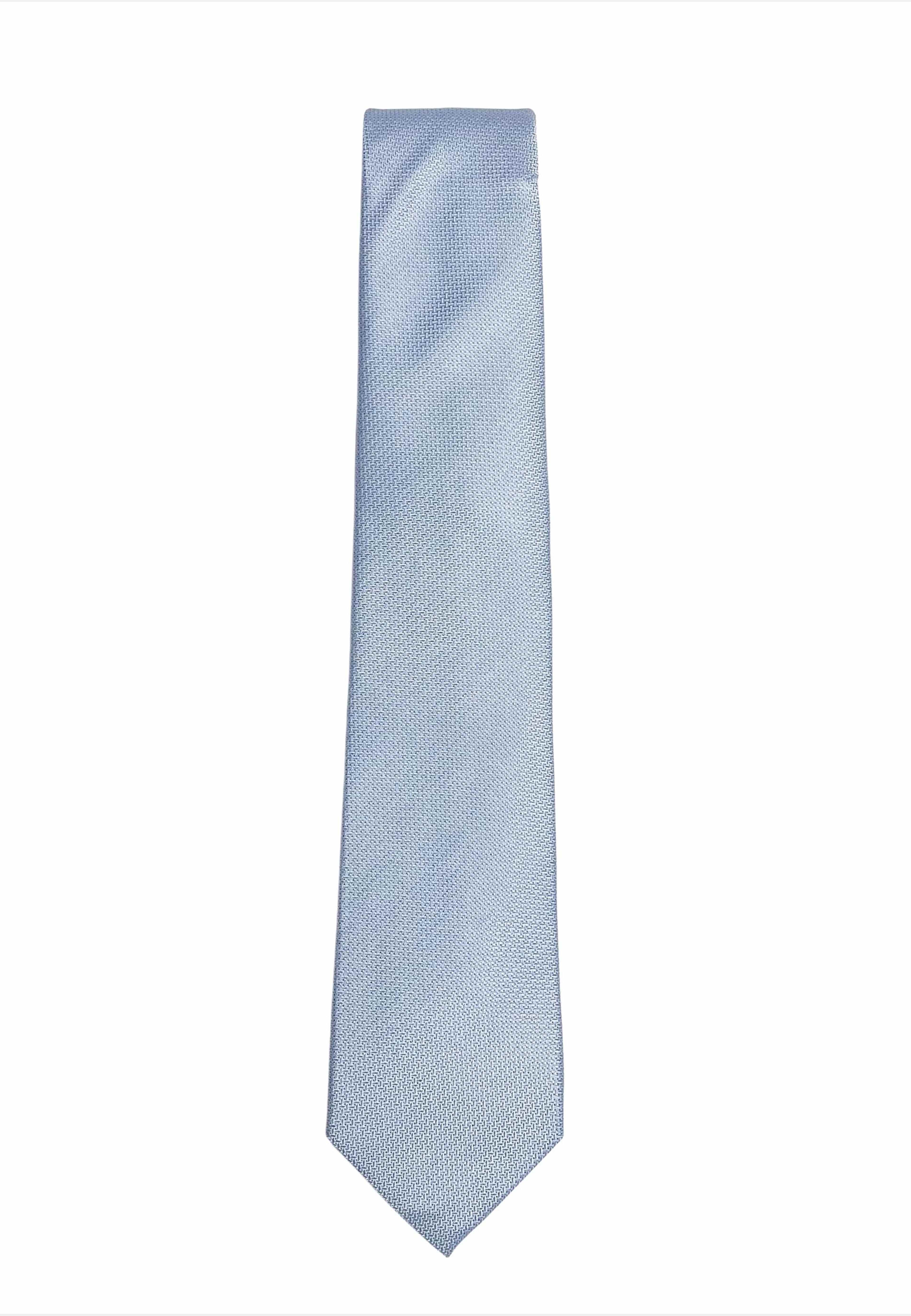 Silk Woven Structure Tie, från John Henric, i färgen light blue. Klicka för att öppna bilden i stort format