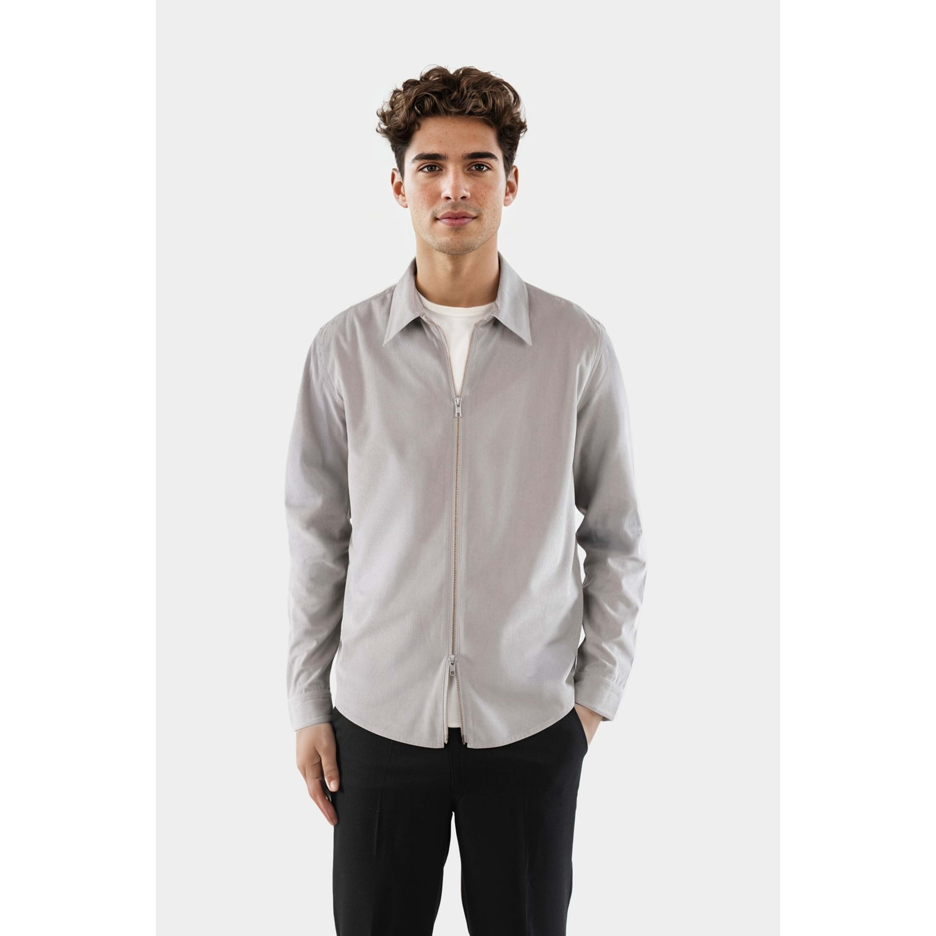 Aden Cord Zip Shirt
