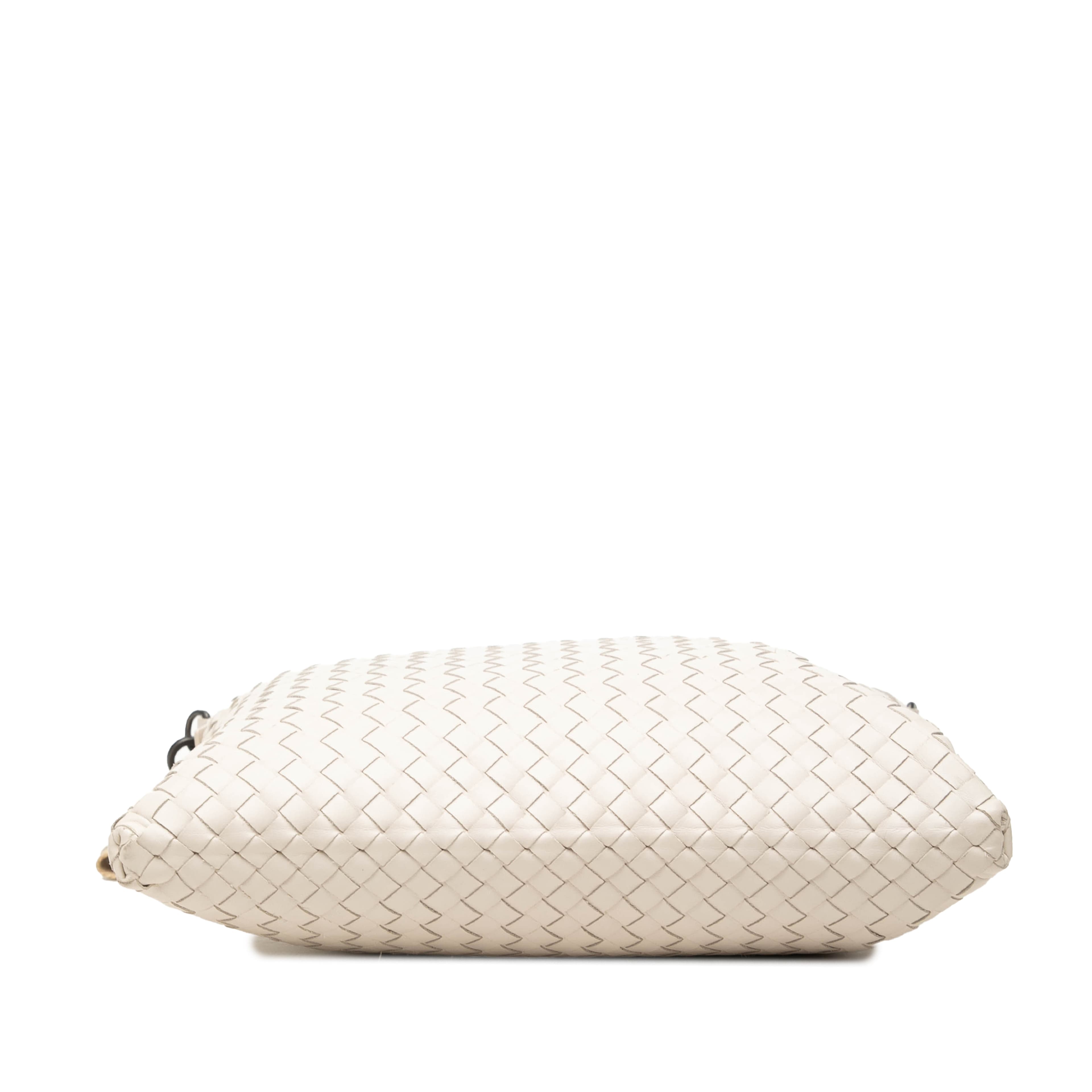 Bottega Veneta Nappa Intrecciato Vn Crossbody, från Luxclusif, i färgen brun. Klicka för att öppna bilden i stort format
