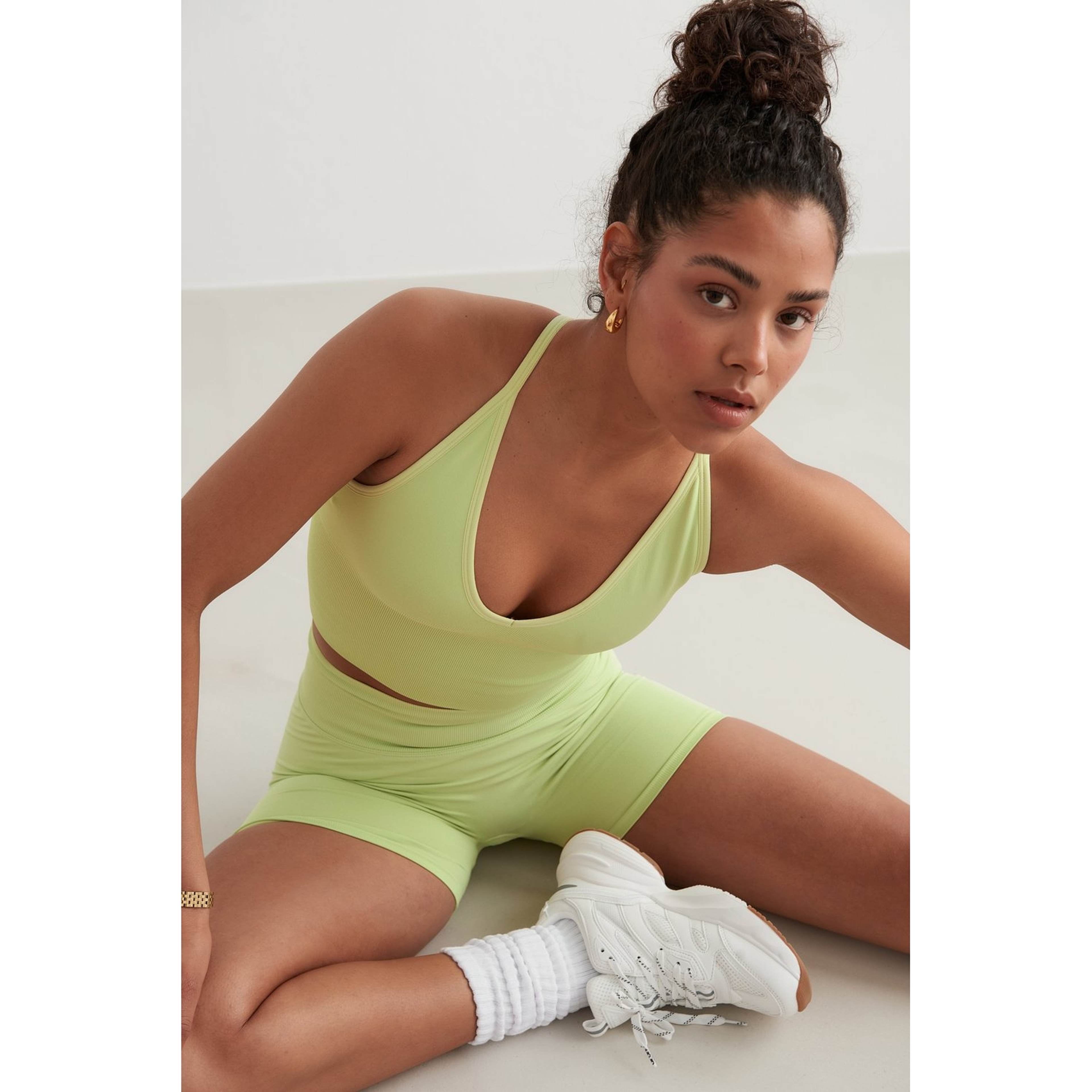 Matcha Shape Seamless Hotpants