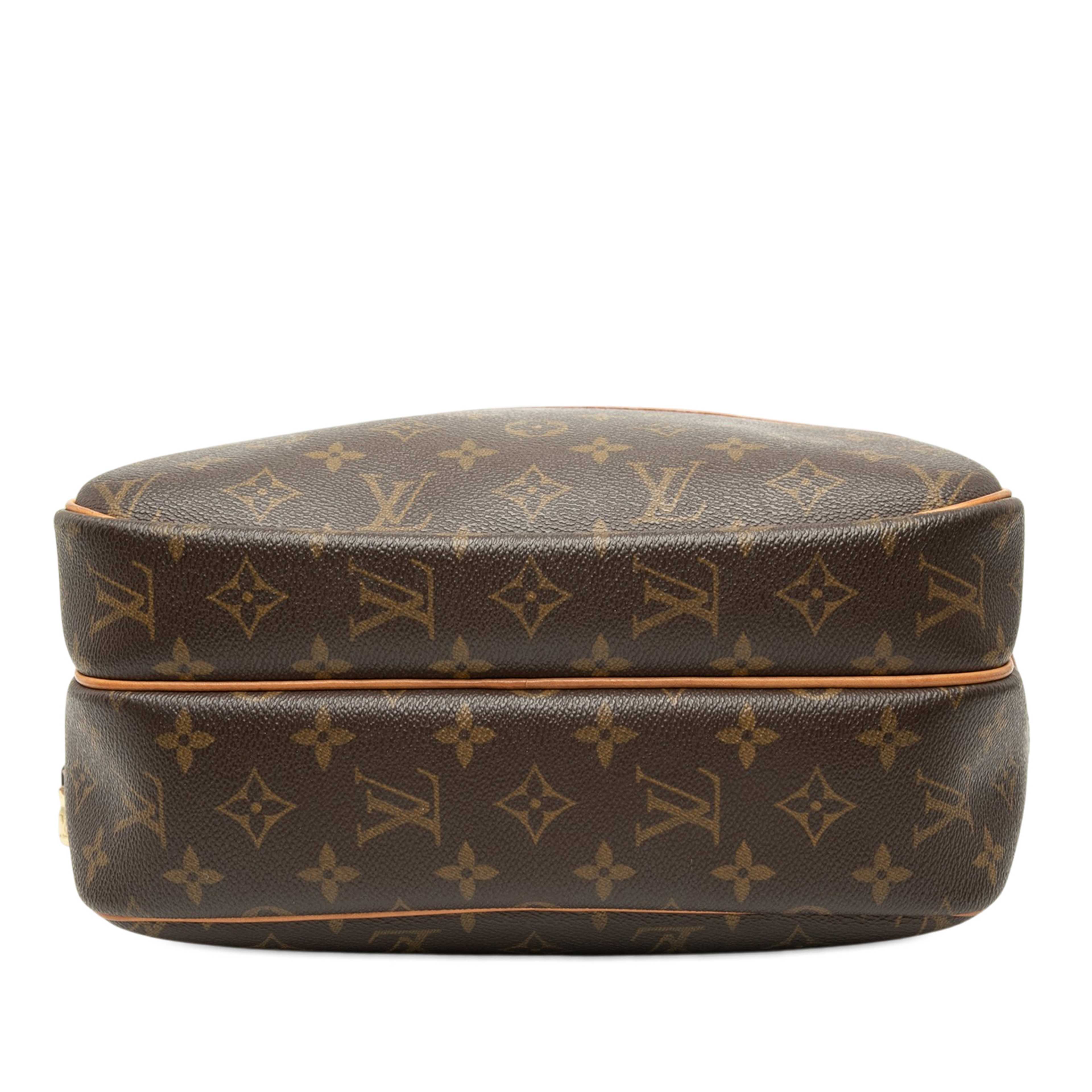 Louis Vuitton Monogram Reporter Pm, från Luxclusif, i färgen brun. Klicka för att öppna bilden i stort format