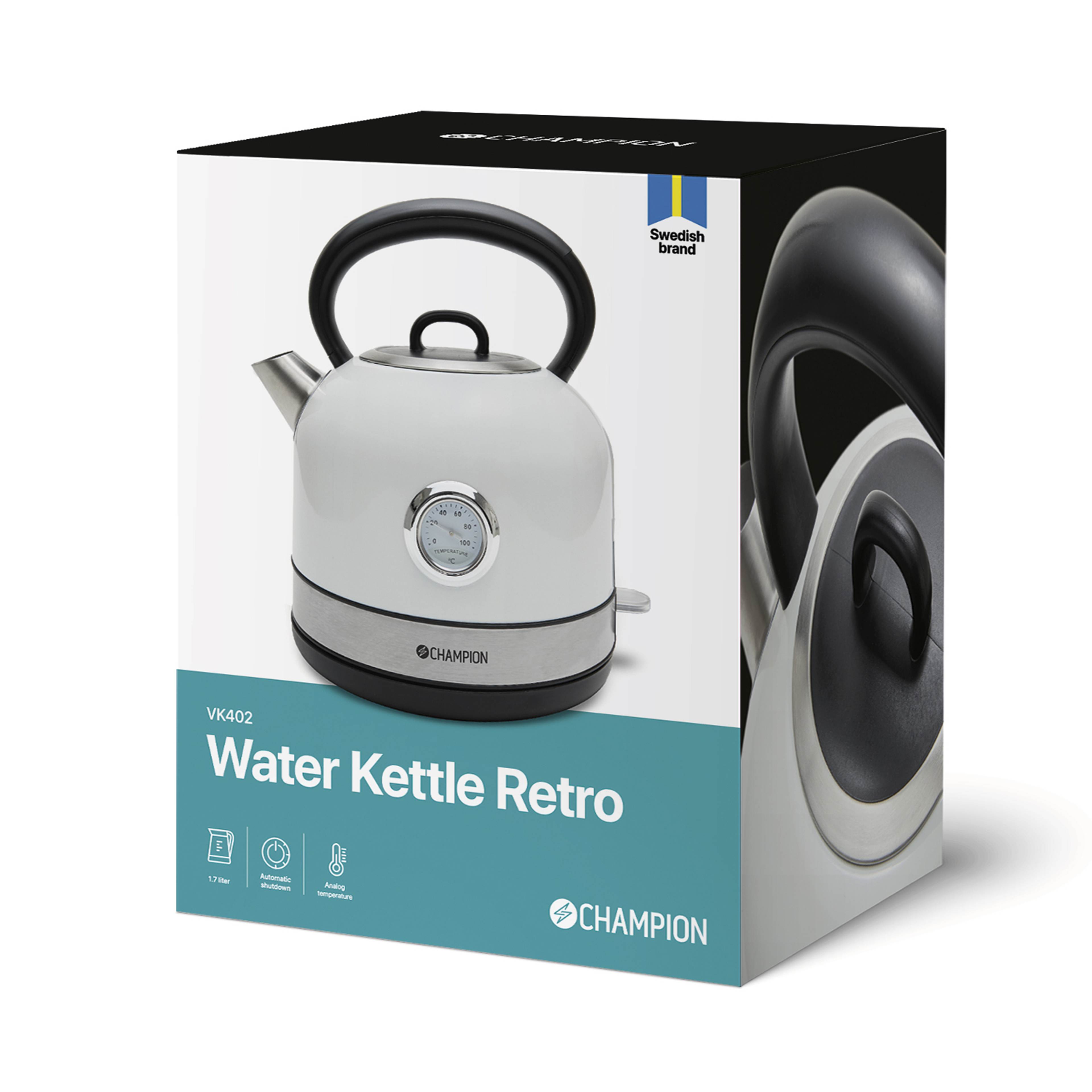 Vattenkokare Retro 1,7l