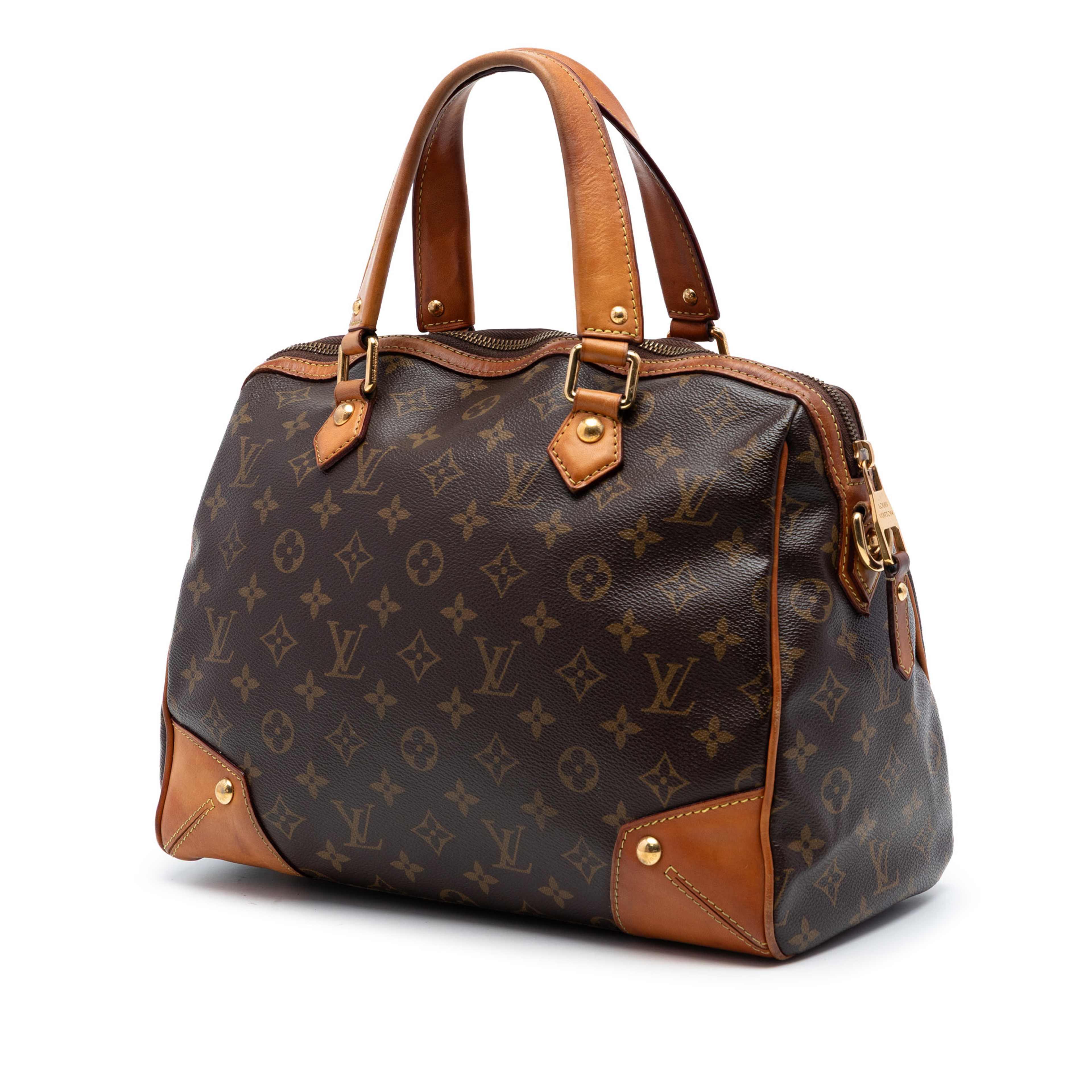 Louis Vuitton Monogram Retiro Pm, från Luxclusif, i färgen brun. Klicka för att öppna bilden i stort format
