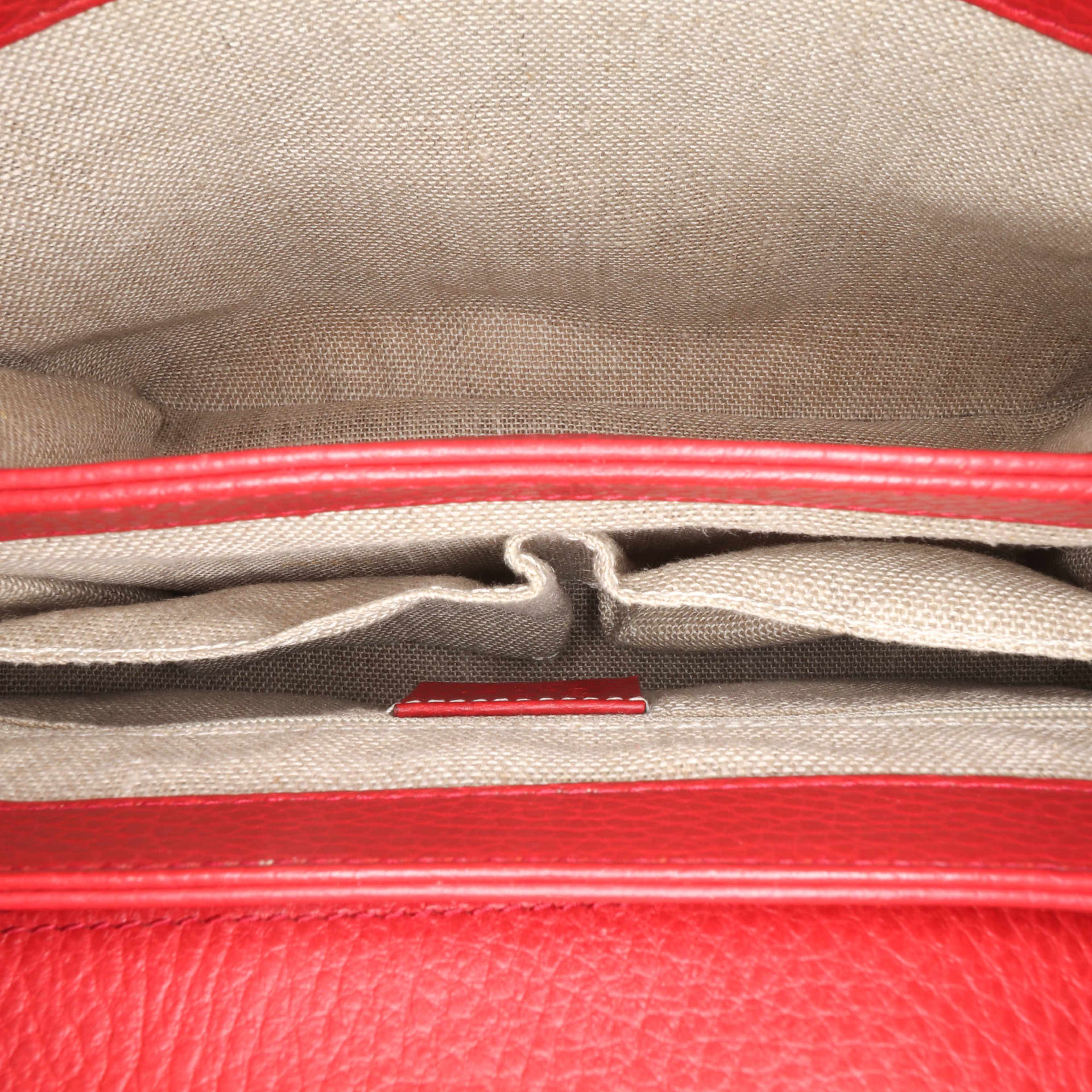 Gucci Small Dollar Calf Interlocking G Satchel