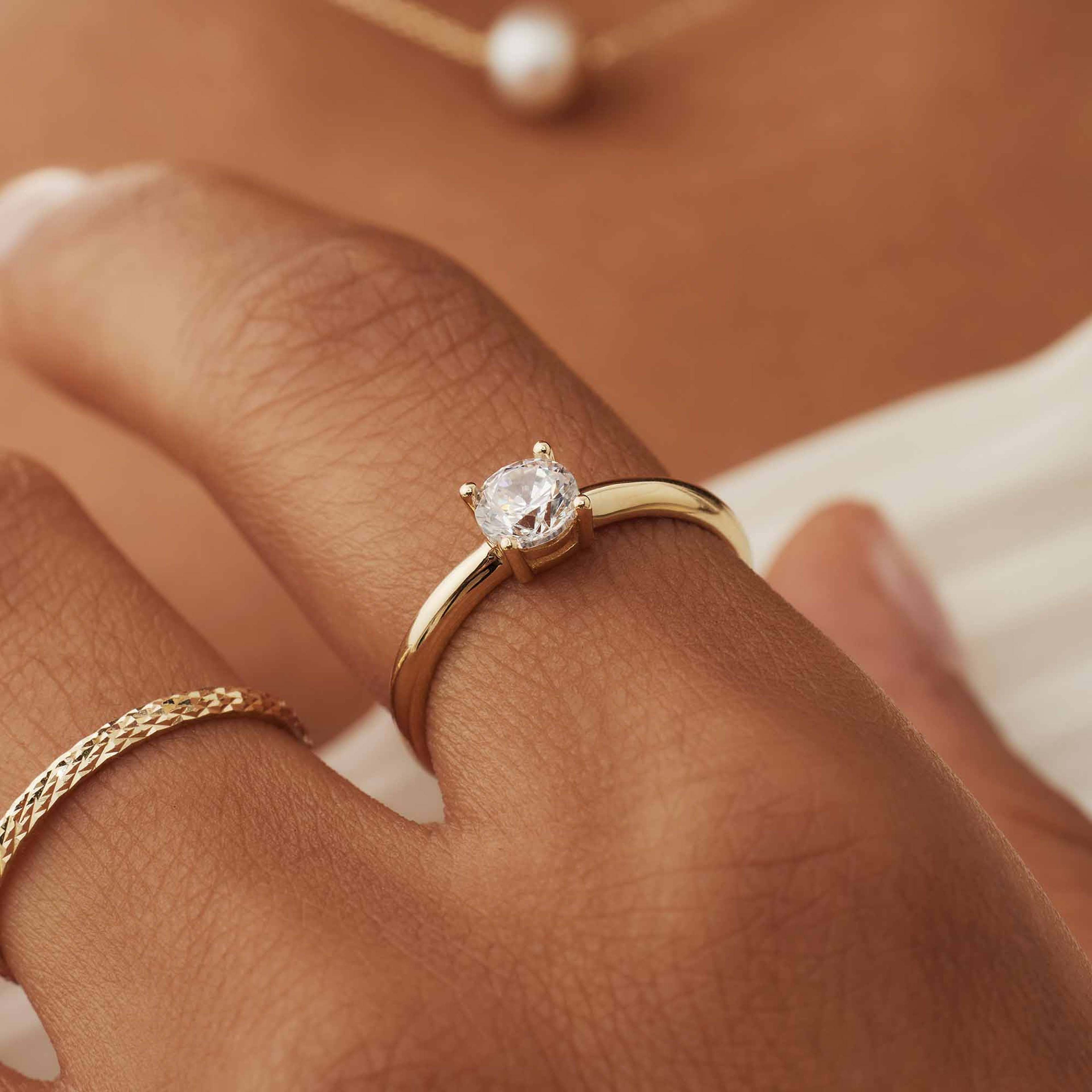 Le Marais 14 Karat Guld Ring