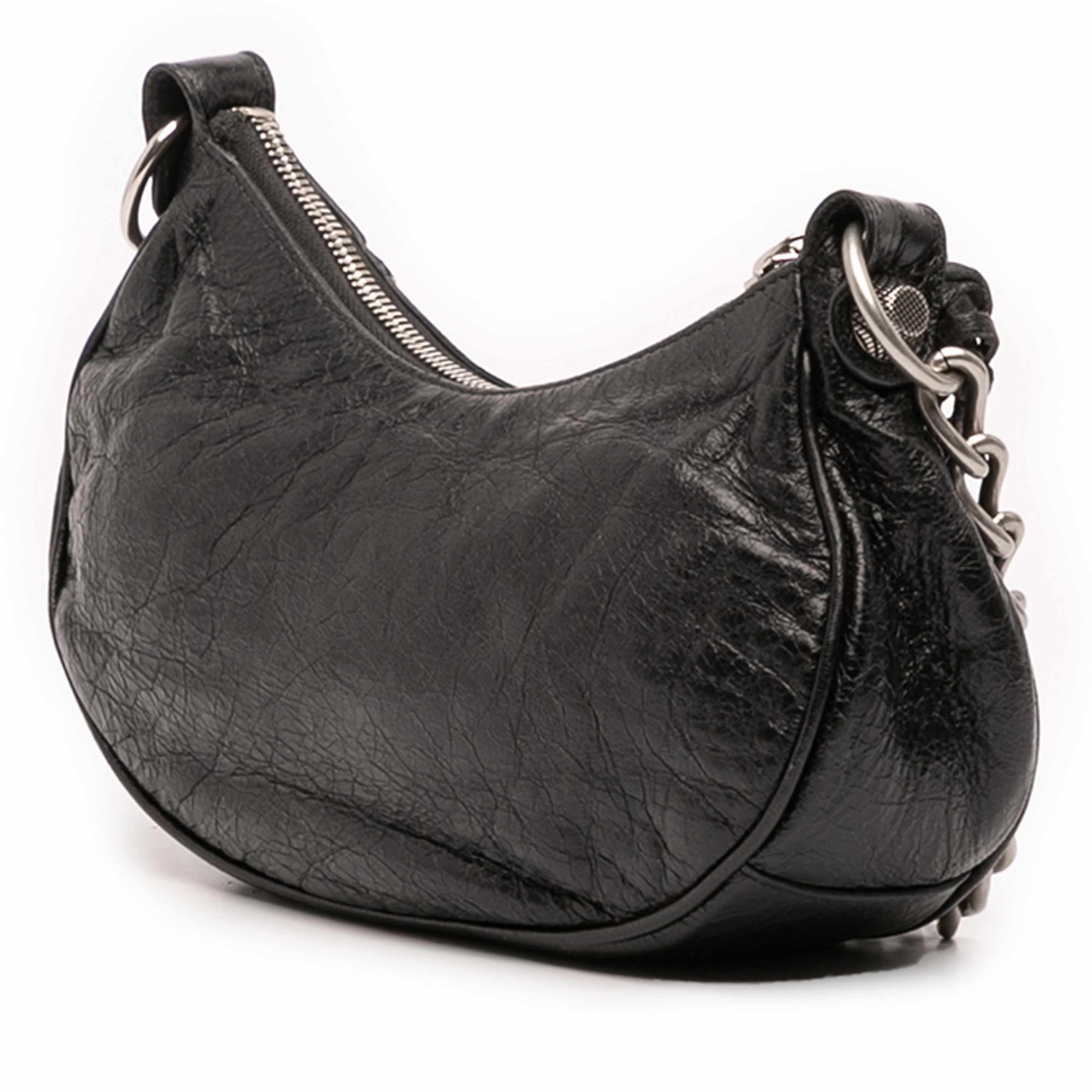 Balenciaga Lambskin Motocross Le Cagole Xs, från Luxclusif, i färgen black. Klicka för att öppna bilden i stort format