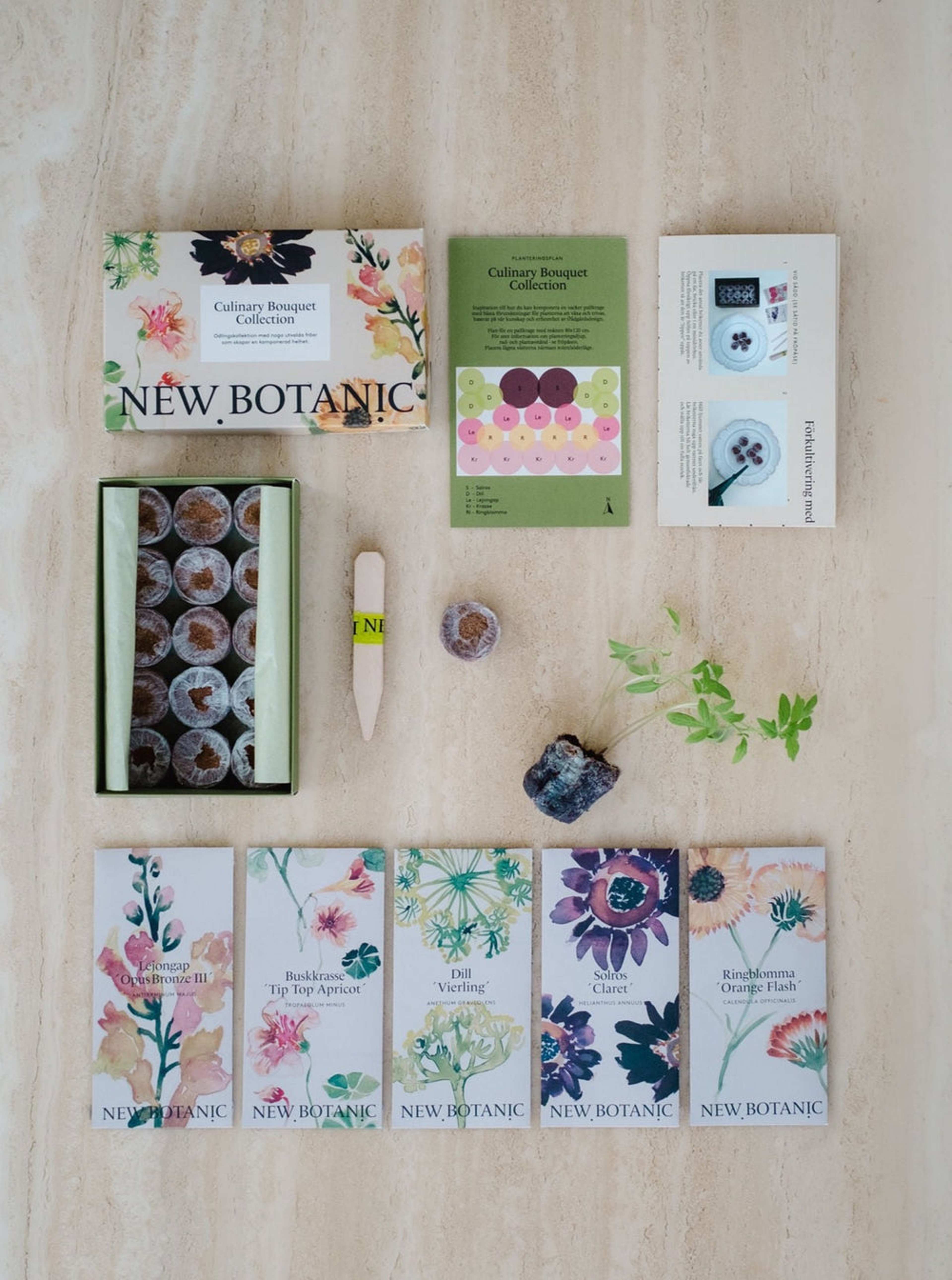 Culinary Bouquet Collection -  För dig som vill odla ätbara buketter