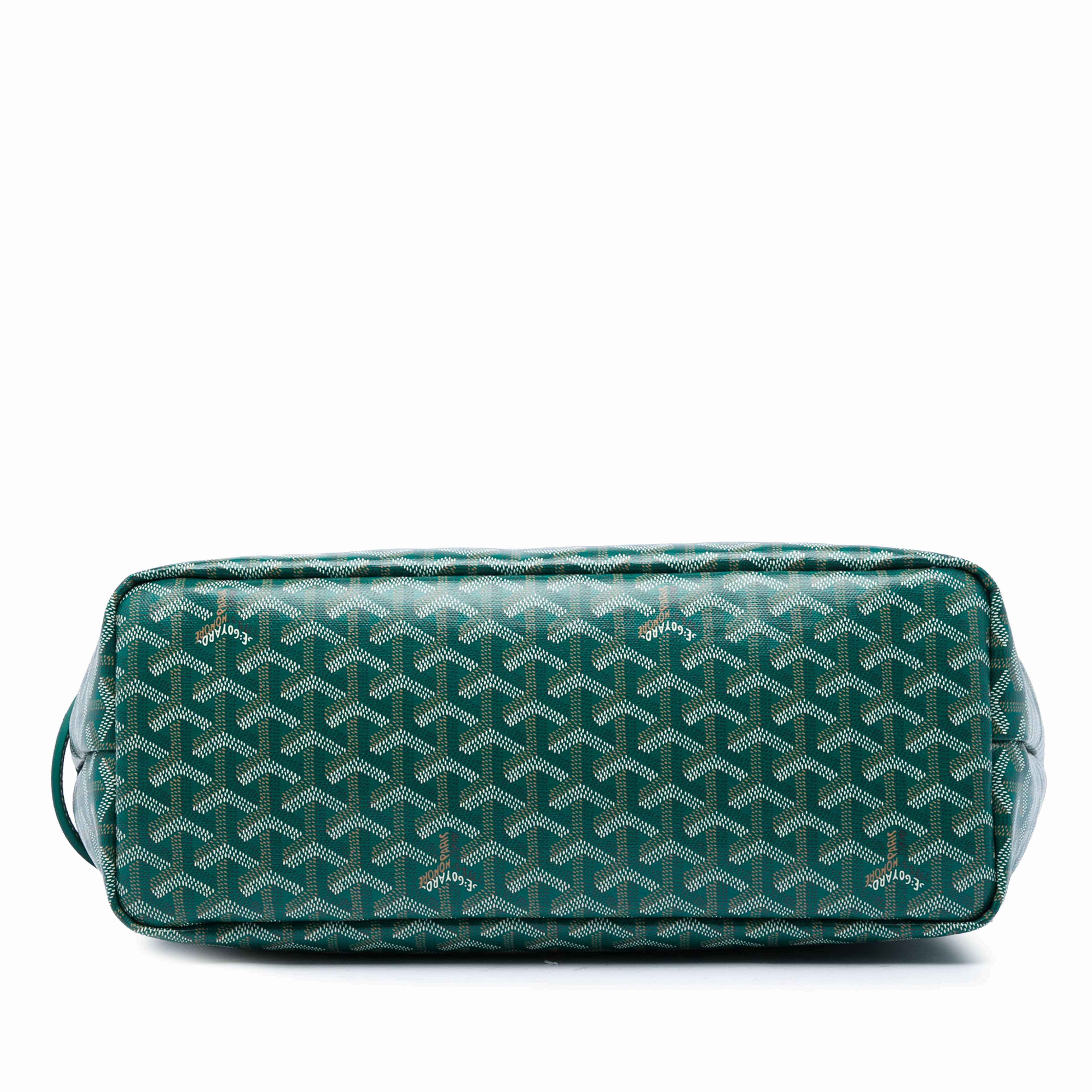 Goyard Goyardine Chien Gris Pet Carrier, från Luxclusif, i färgen grön. Klicka för att öppna bilden i stort format