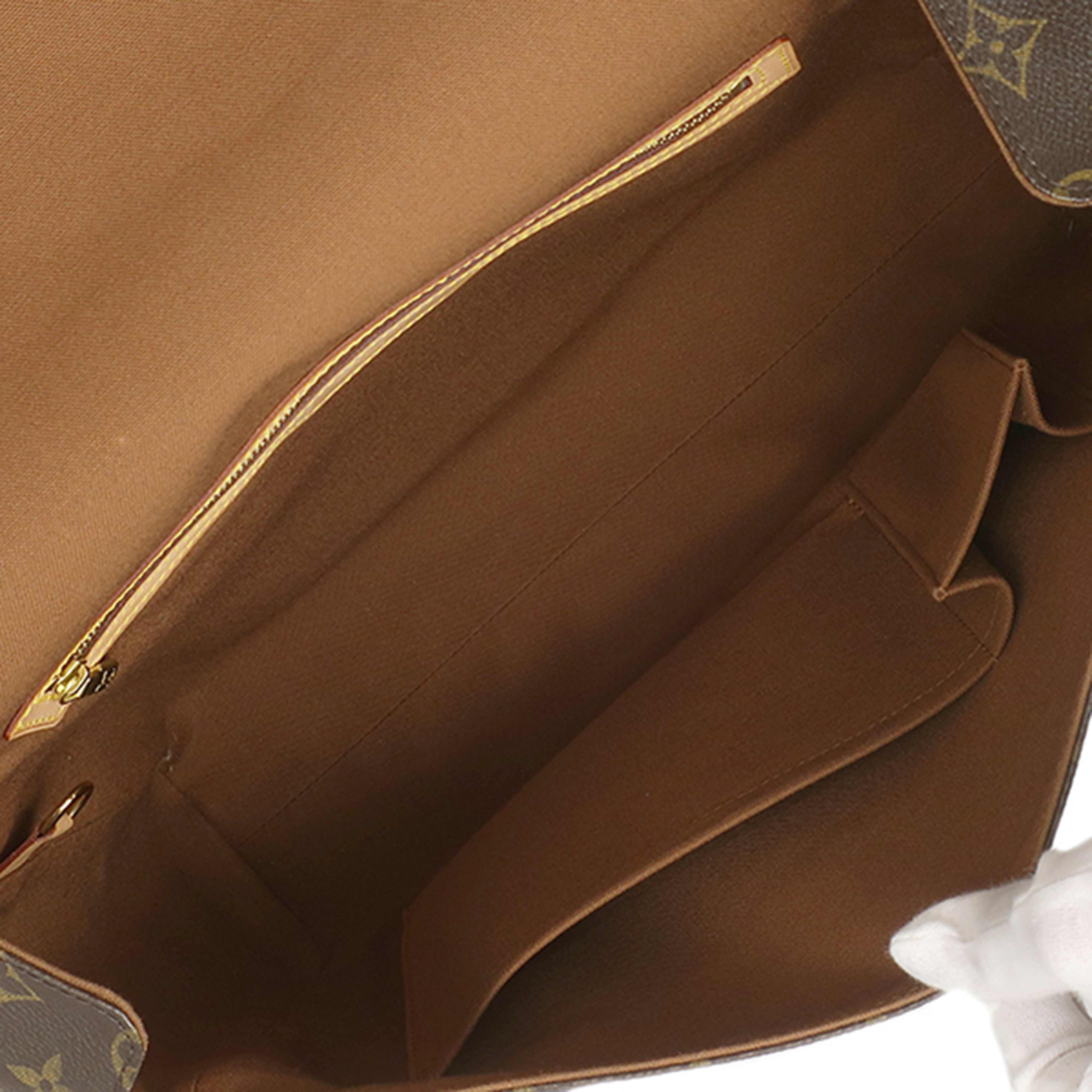 Louis Vuitton Monogram Abbesses, från Luxclusif, i färgen brown. Klicka för att öppna bilden i stort format